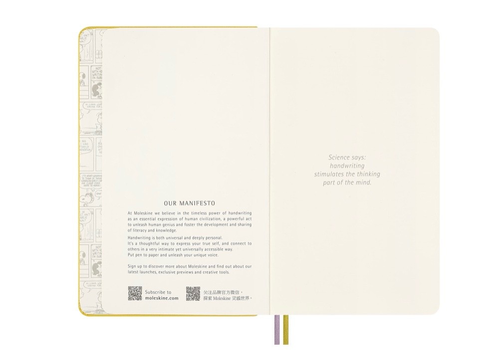 New! MOLESKINE Peanuts PEPPERMINT PATTY Ruled Notebook • 176 Pgs • Journal