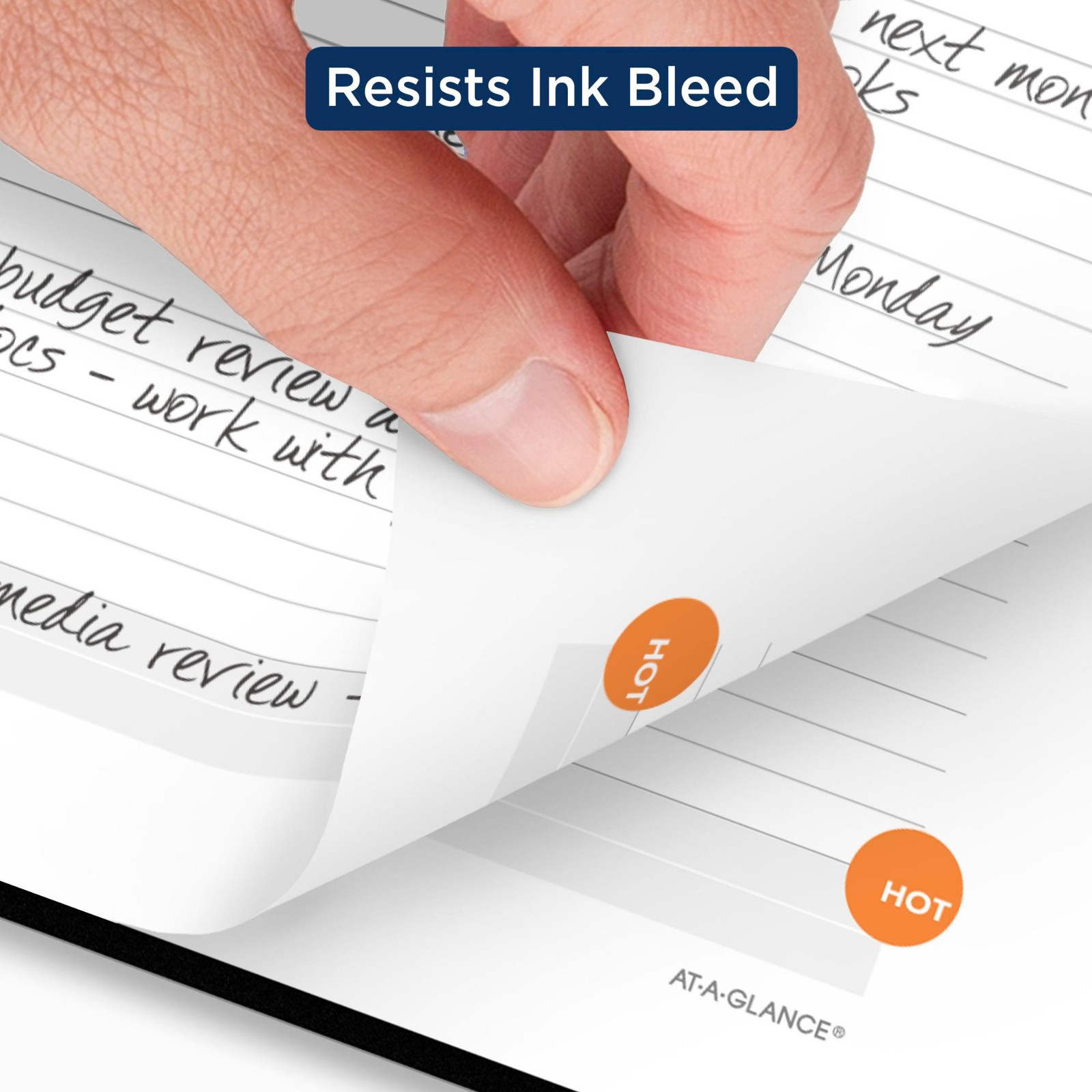 At-A-Glance Plan. Write. Remember. Planning Notebook: 8-1/2 in. x 11 in. (Black)