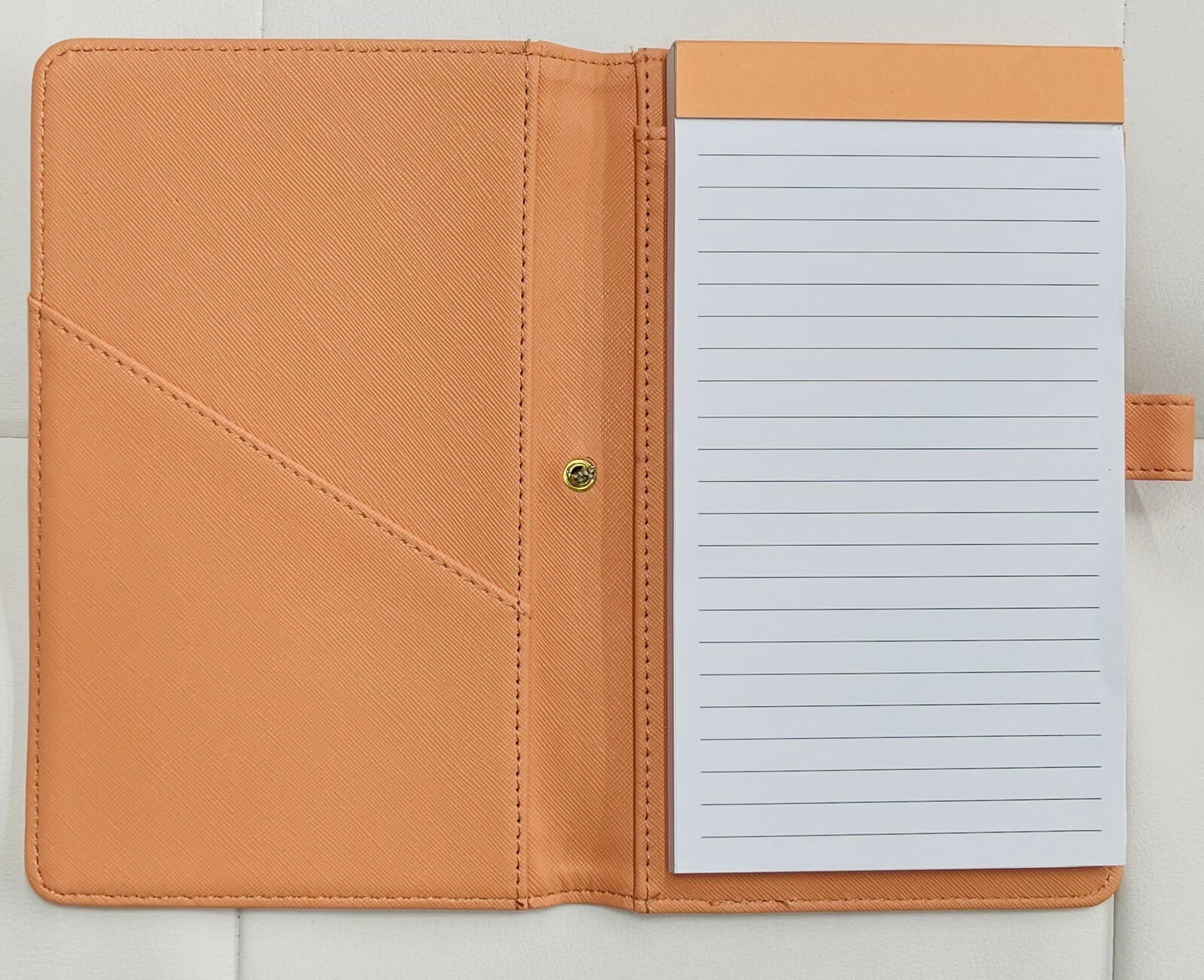 Be Rooted Vegan Leather Padfolio 50 Pages Ruled Note Pad, Non Dated. New!