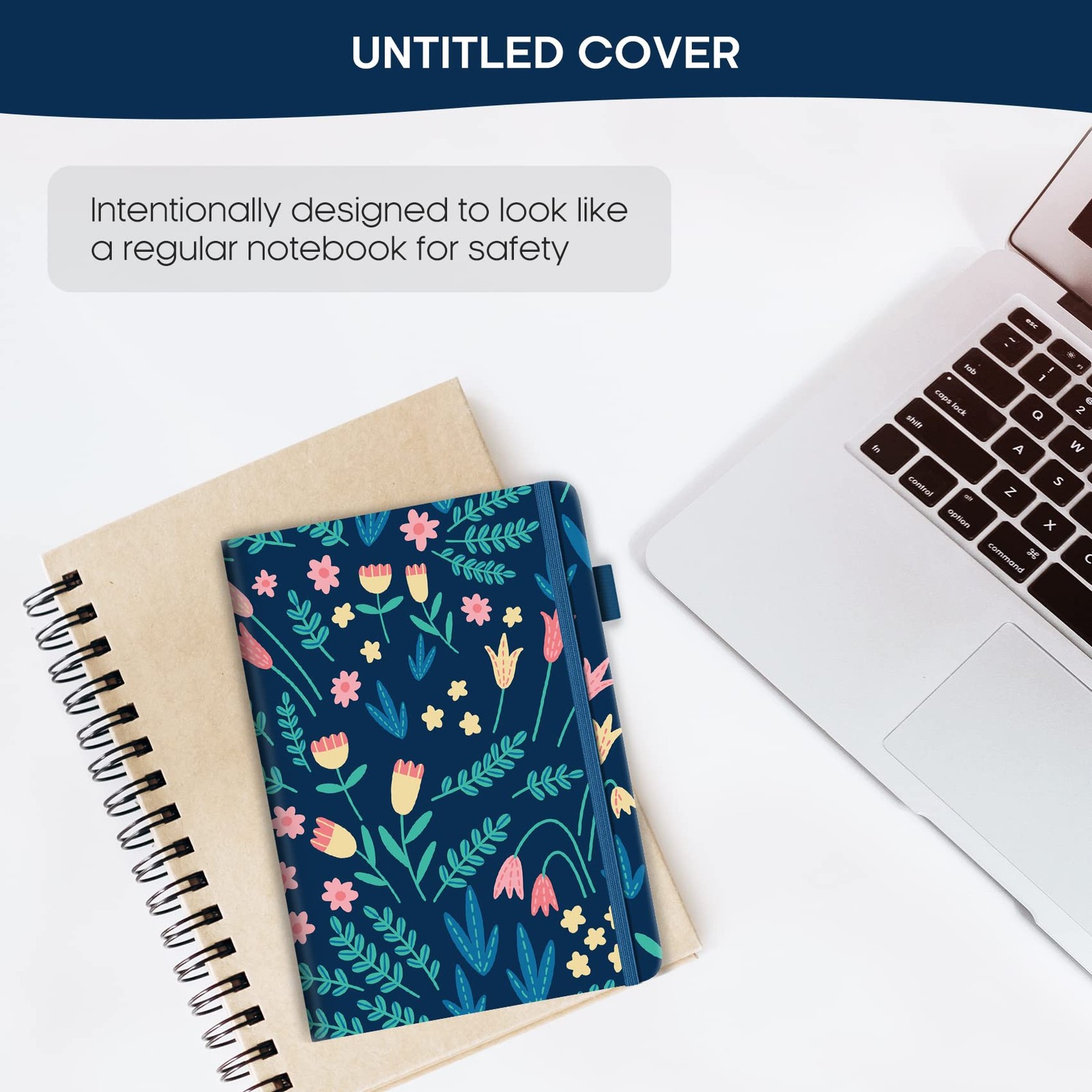 Taja Address Book with Alphabetical 158 pages, D. Spring Flower