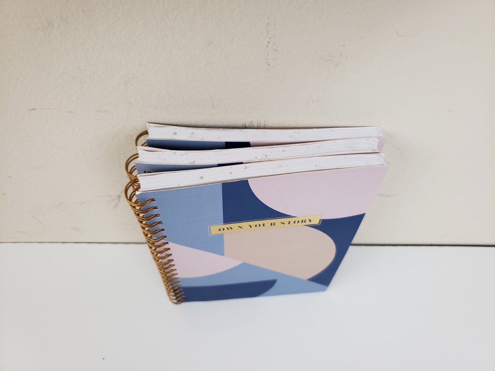 Journal Spiral Notebook Lined 5″x7″ 80 Sheets College Ruled Tear Out Pages Lot 3