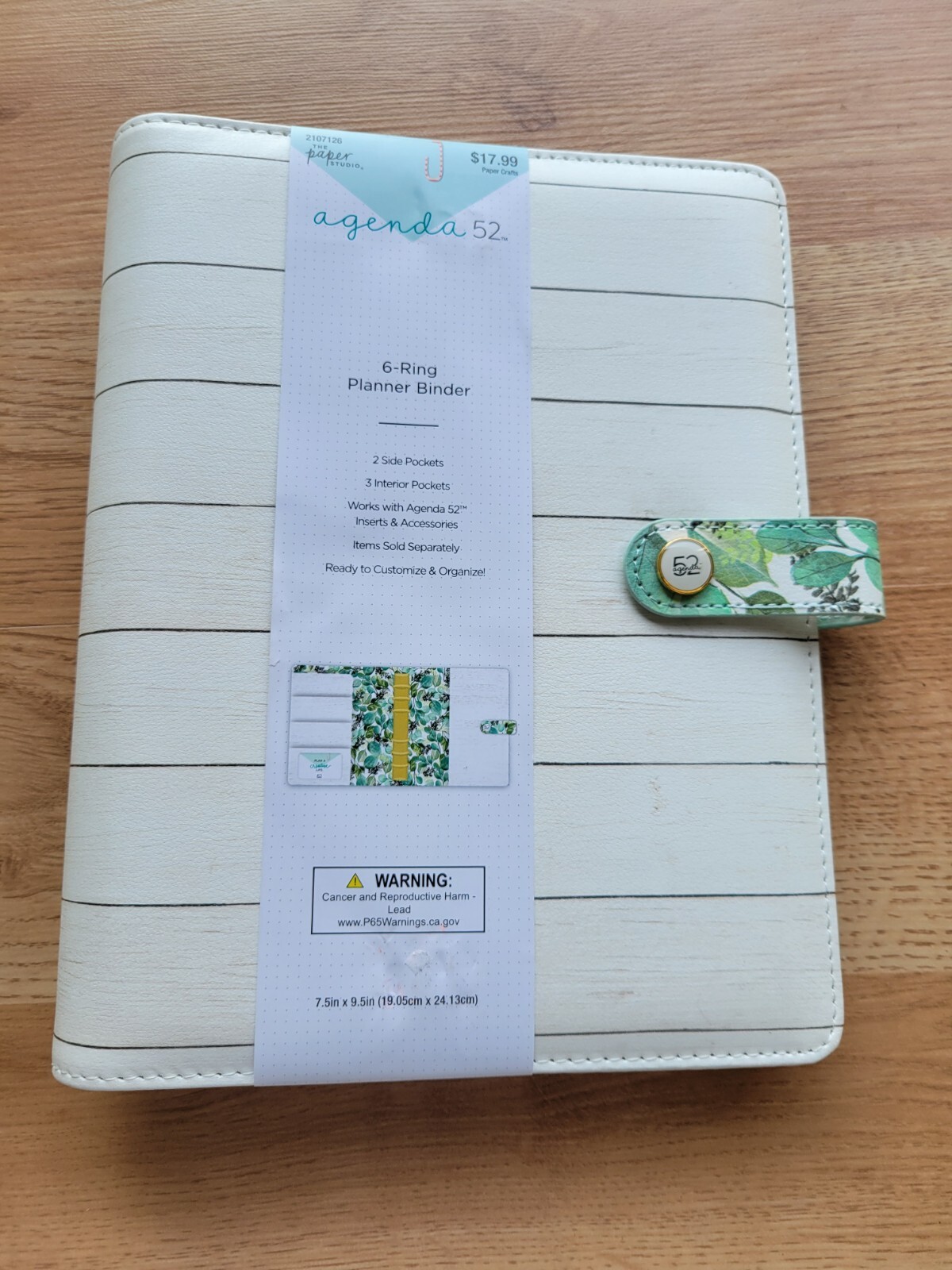 agenda 52 6-ring Planner Binder