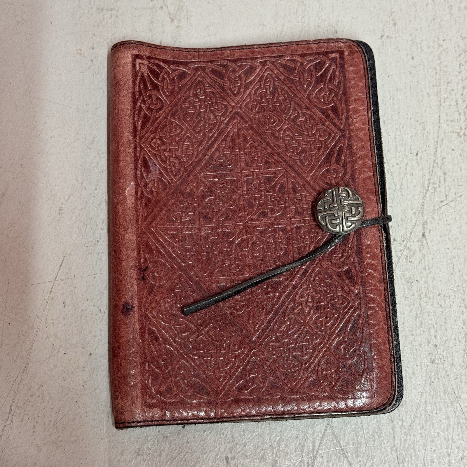 Oberon Design Leather Journal Small Notebook Cover 9″x6″ Brown California