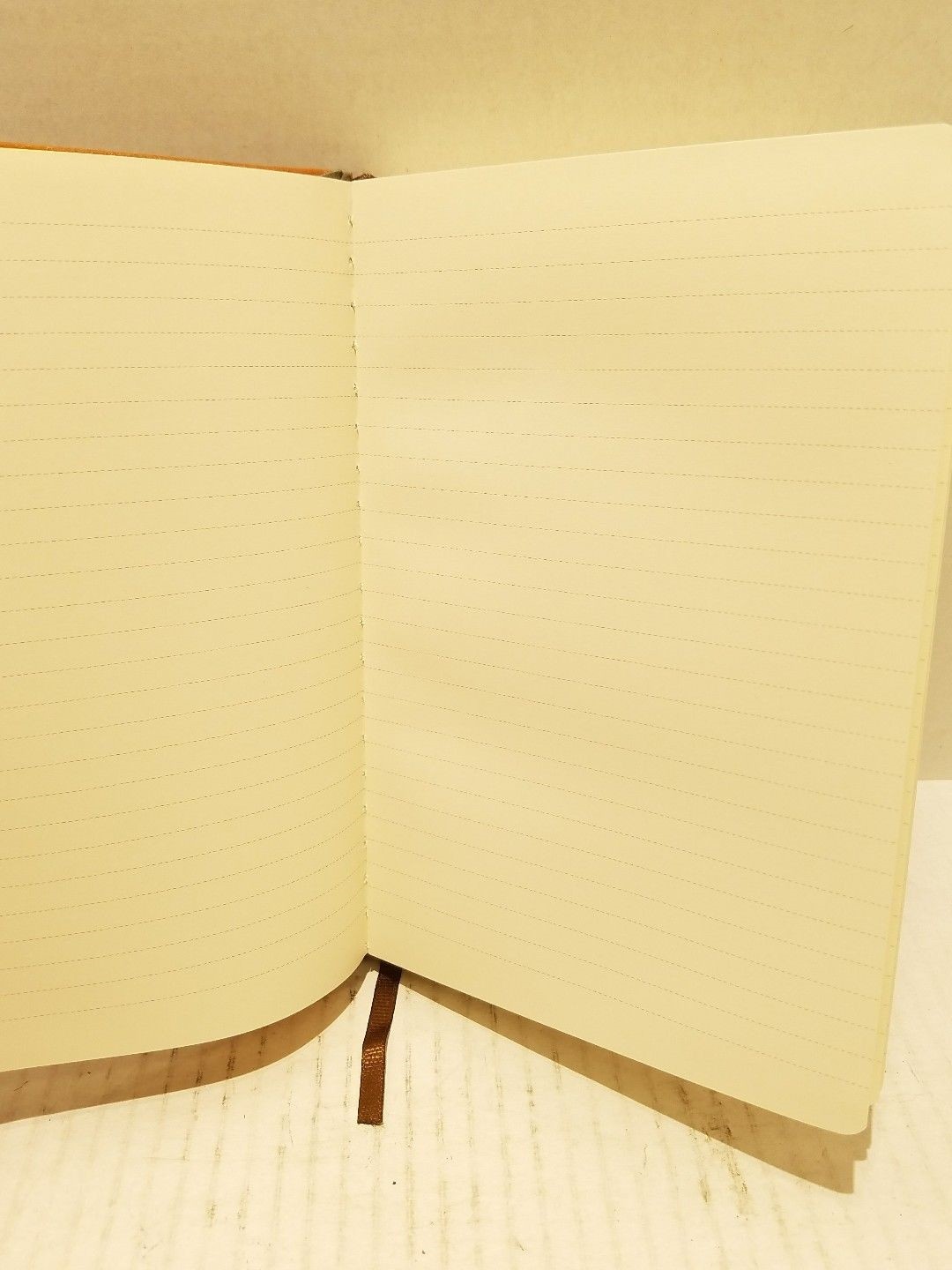 Thick Classic Notebook with Pen Loop – Lemome Wide Ruled Hardcover Notebook