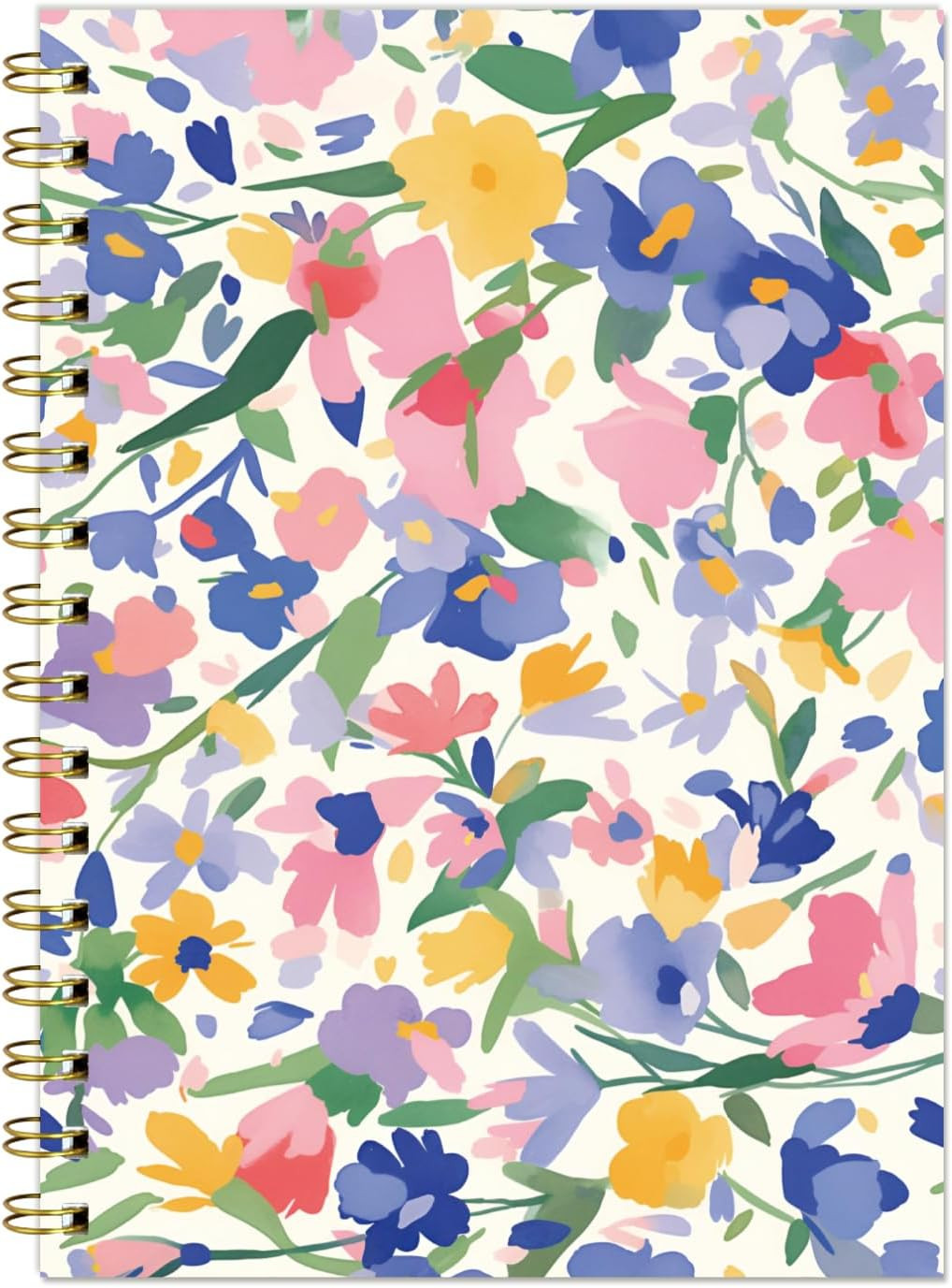 Lined Spiral Notebook Journal for Women ,A5 Hardcover Spiral Journals with 100 G