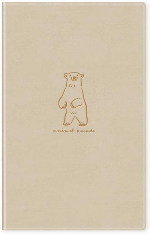 2026 September Start Planner B6 Slim Monthly Block Animal Parade [Polar Bear] by