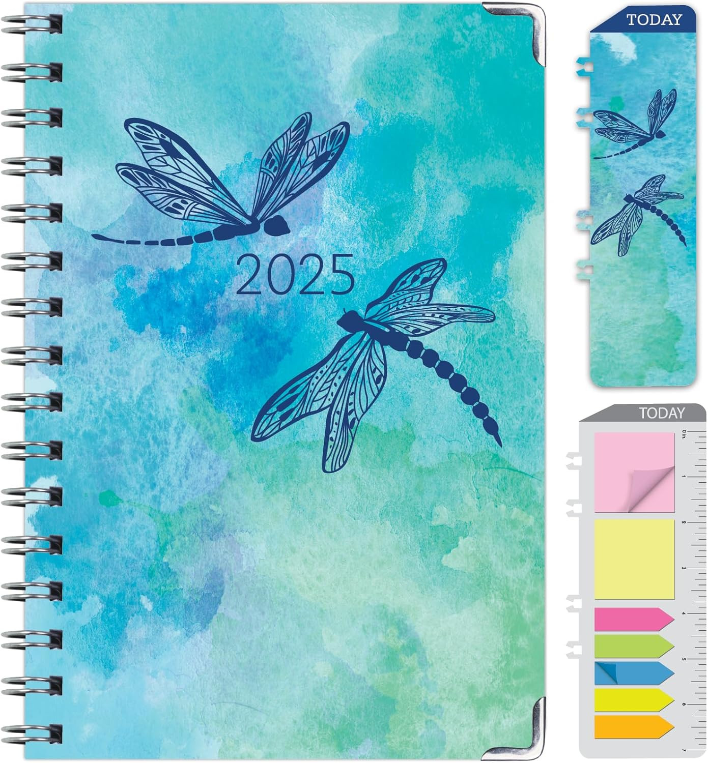 HARDCOVER 2025 Planner, 5.5″X8″: 14 Months (November 2024 – December 2025), Dail