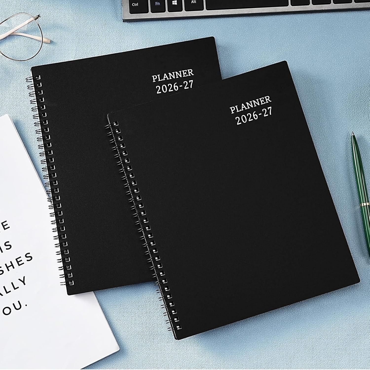 2026-2027 Academic Planner: 8×10 Wirebound Organizer for Students & Teachers