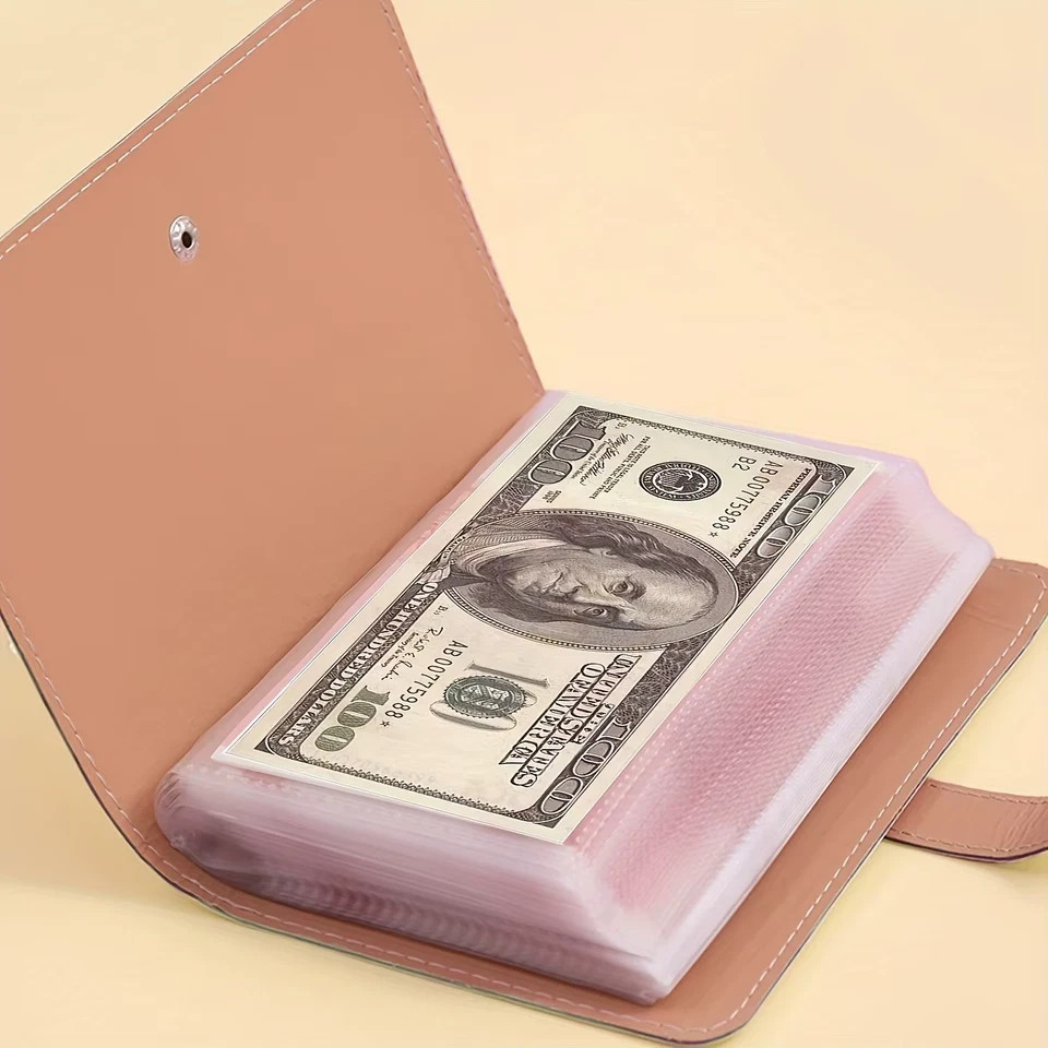 Money Saving Binder 100Pc Envelope Budget Challenge Planer Pouch Money Save Book