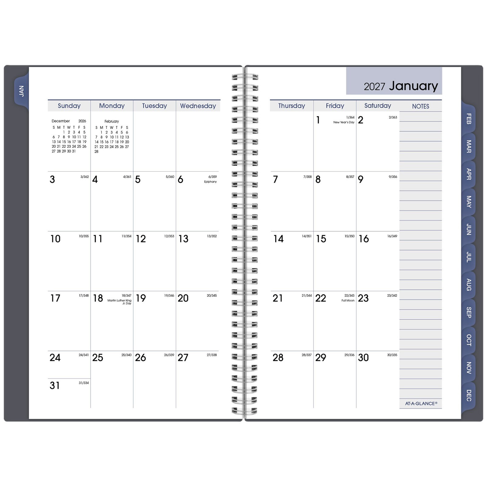 2026 At-A-Glance DayMinder GC200-07 Weekly Monthly Planner, 5 x 8″