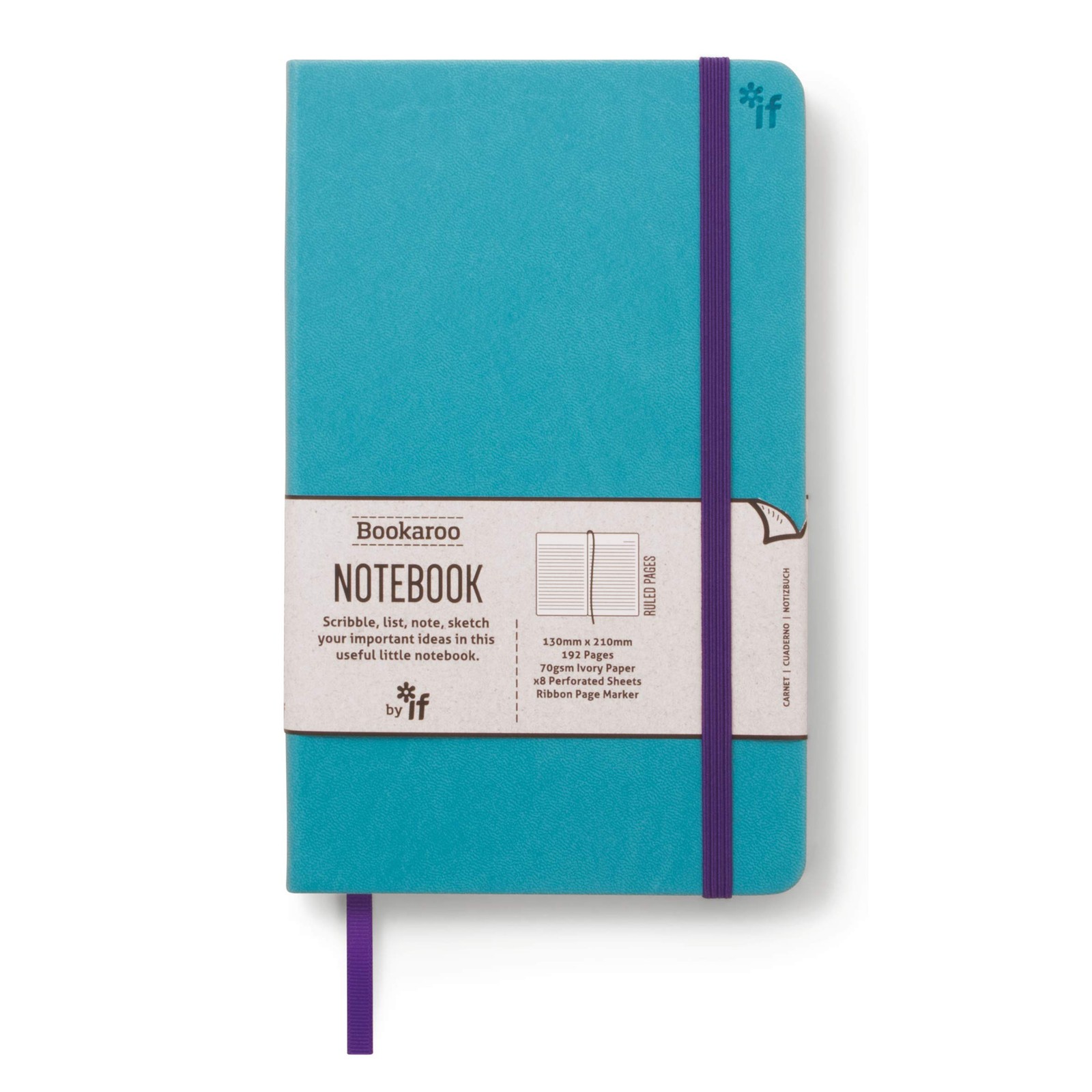Bookaroo Notebook Journal – Turquoise