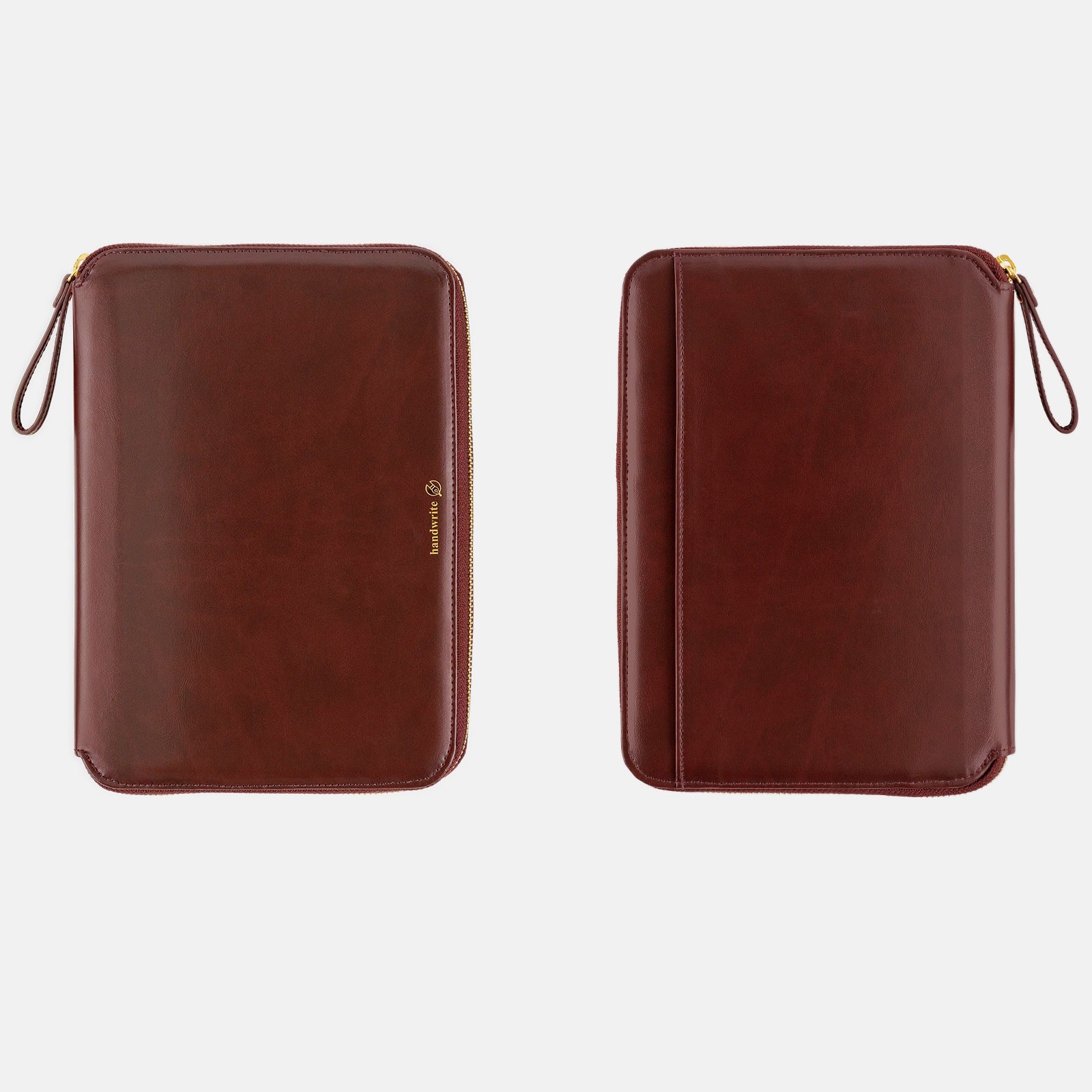 Hobonichi Techo Single Color Amarone A5 Cousin Zippers Cover Wine Red Japan
