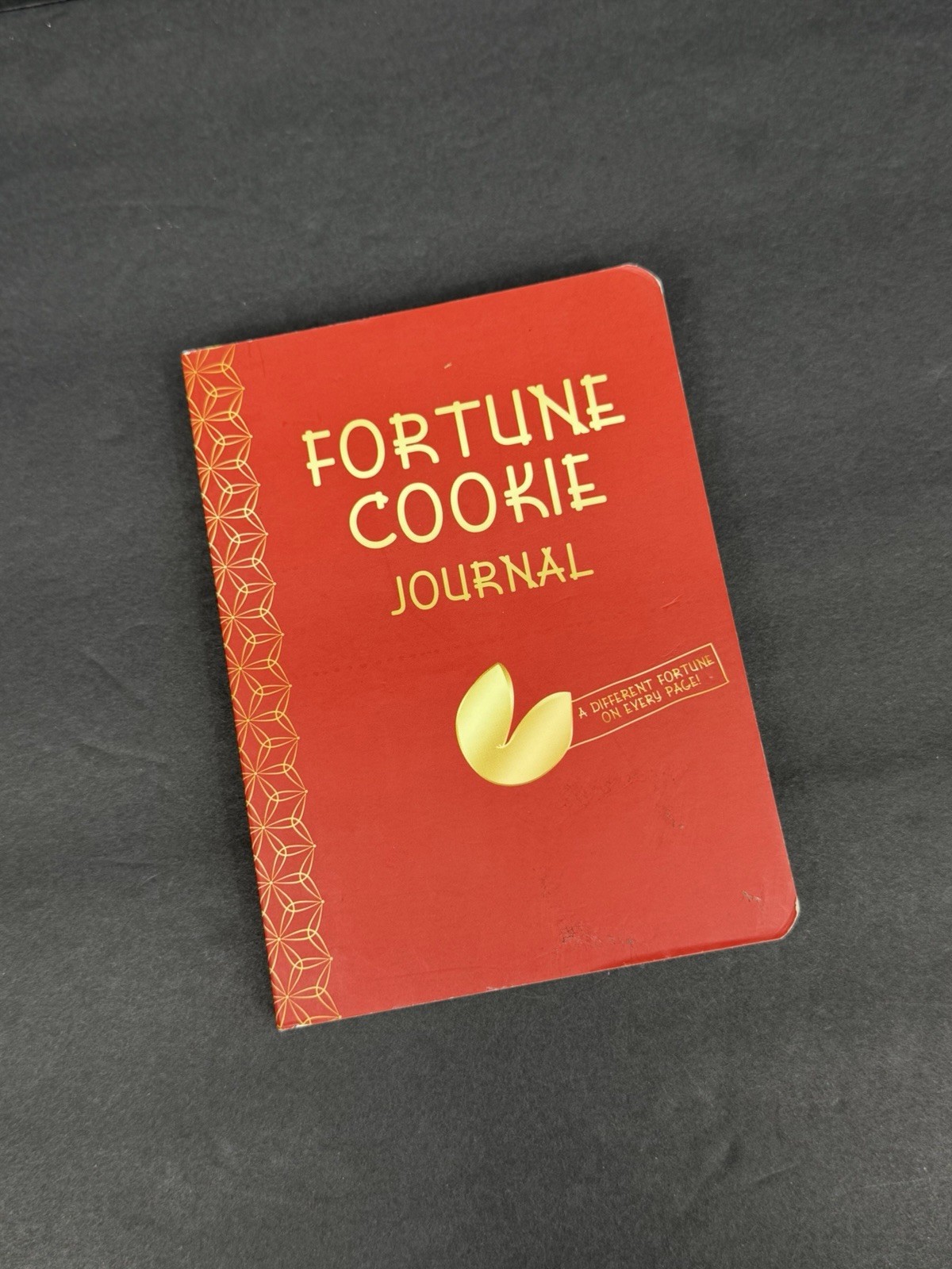 Fortune Cookie Journal: Different Fortune Each Page Lined Pages Small 6×4