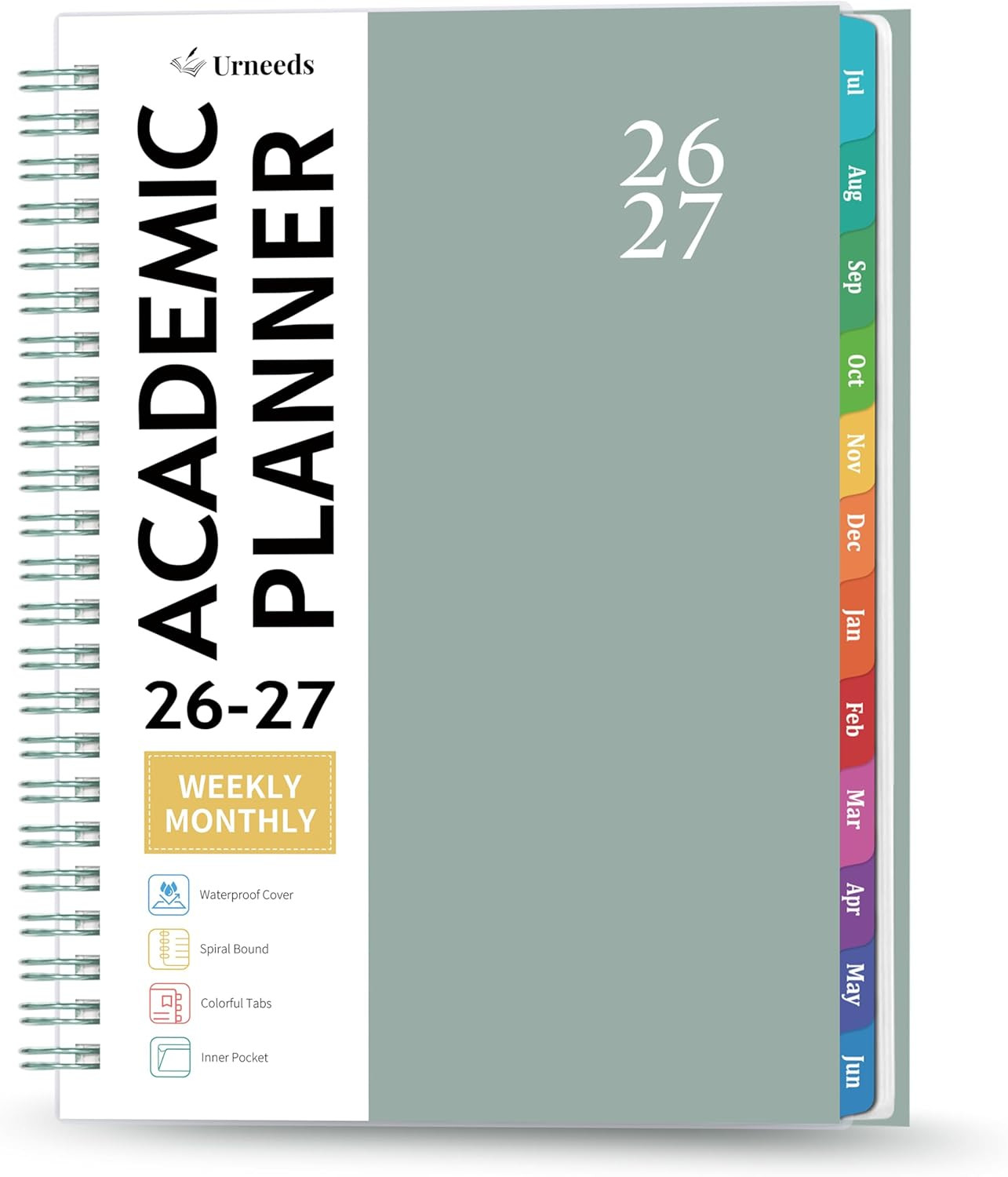 Planner 2026-2027 – 2026-2027 Planner Weekly and Monthly from Jul. 2026 – Jun. 2