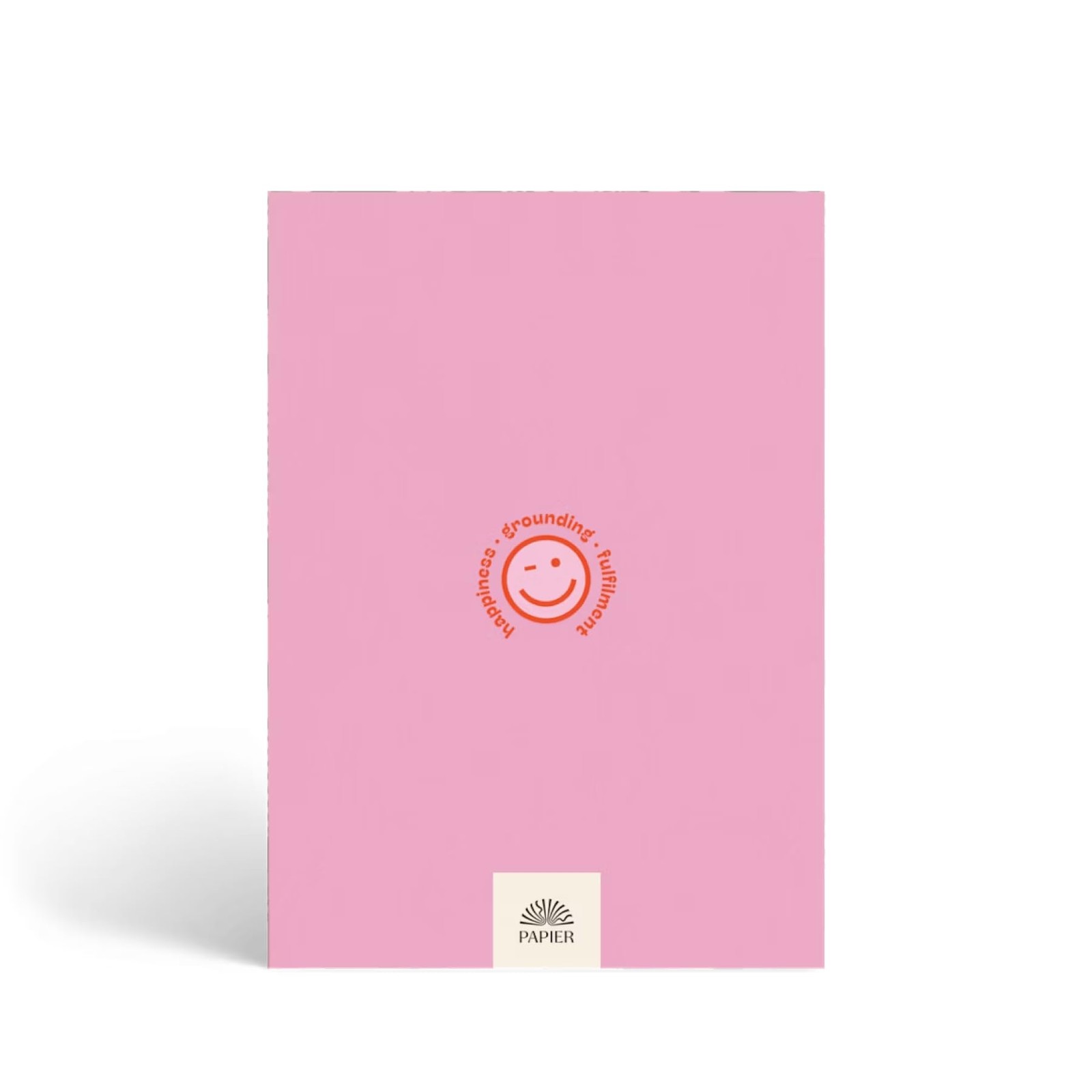 Papier Gratitude Attitude Journal – Pink Hardcover | Daily Prompts, Morning &