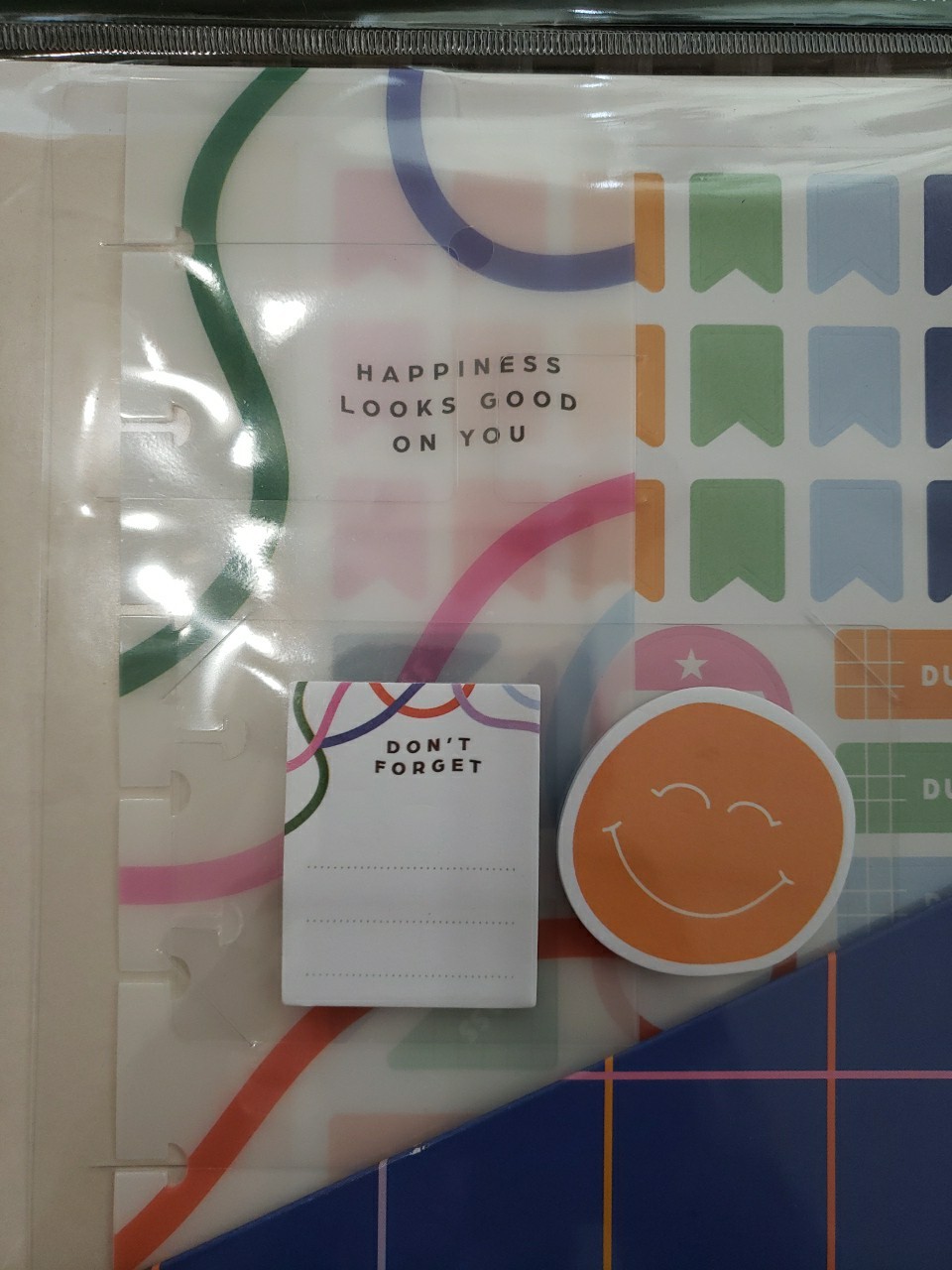 The Happy Planner Off To College Classic Planner Accessories 108 Pieces