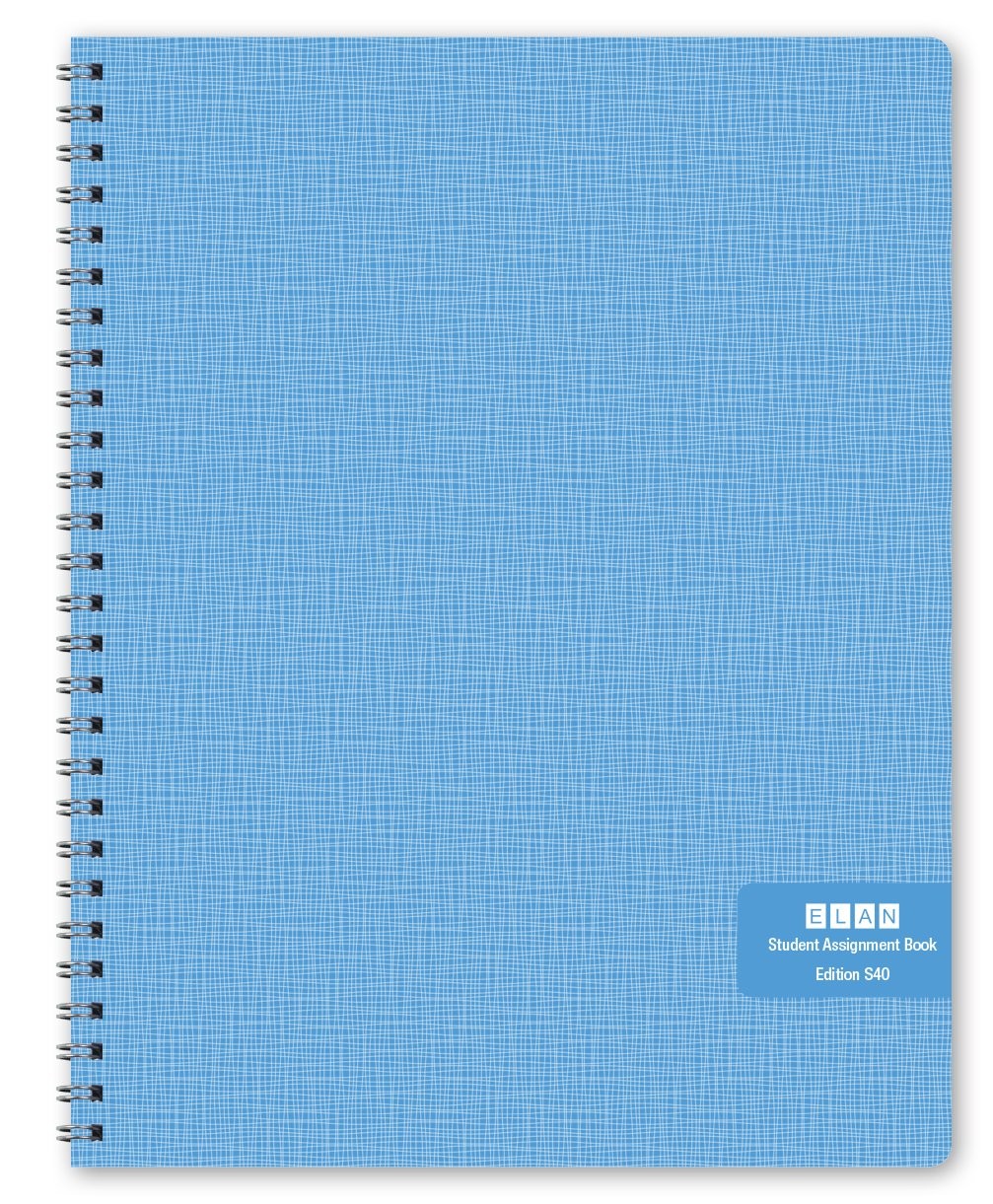 Undated Student Assignment Book (S40) 1 Unit