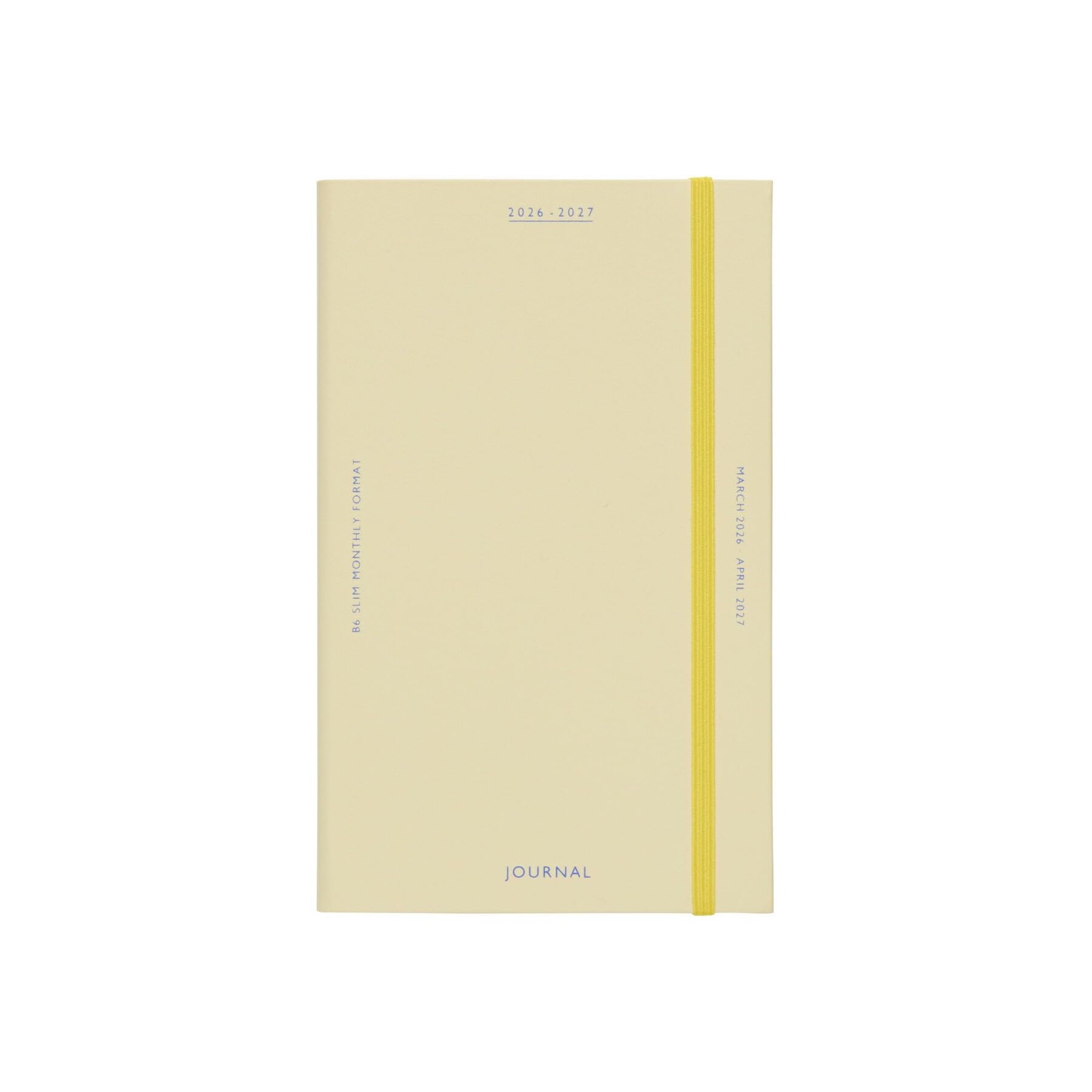 HIGHTIDE Katie Cream B6 Slim Monthly Planner, March 2026 Start