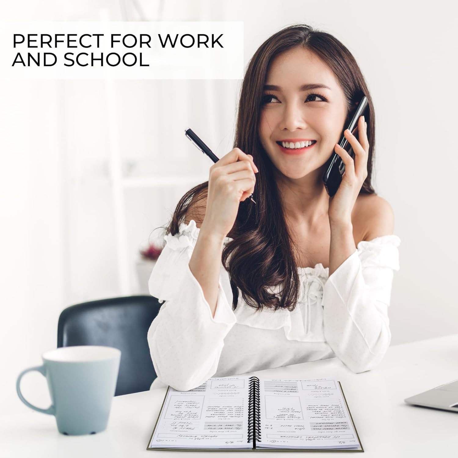 Beautiful To Do List Notebook – Aesthetic Daily Planner to Easily Organize Your
