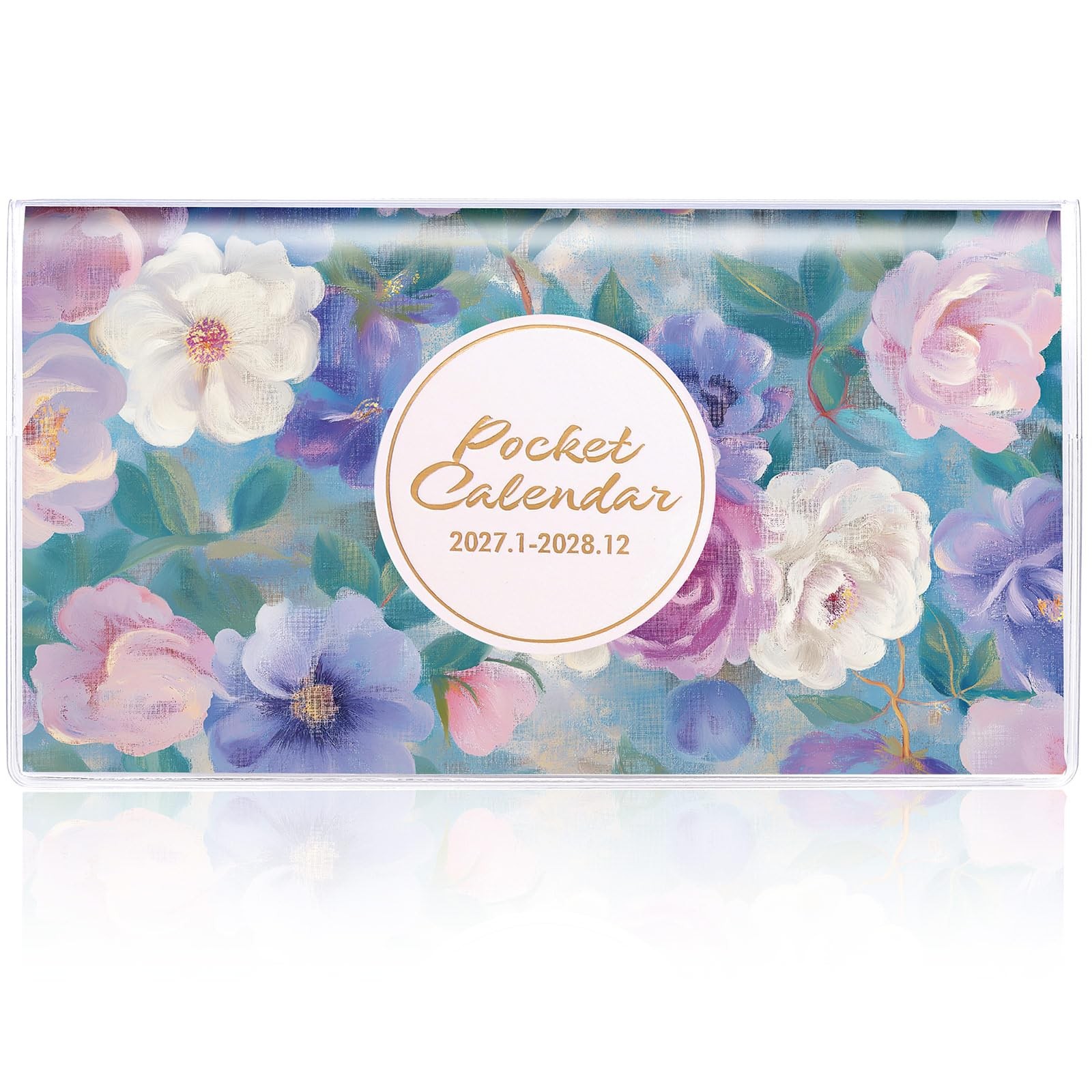 Pocket Calendar 2027-2028 for Purse, Small Pocket Planner 2027-2028 for Purse…
