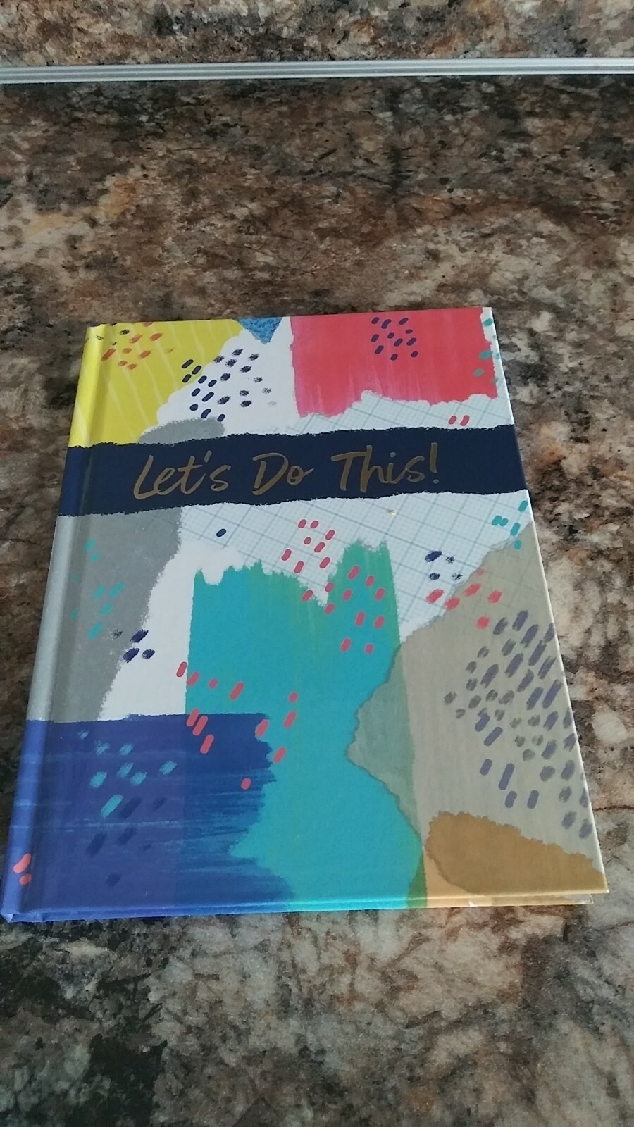 “LET’S DO THIS” colorful 60-page notepad/notebook/mini motivational journal!