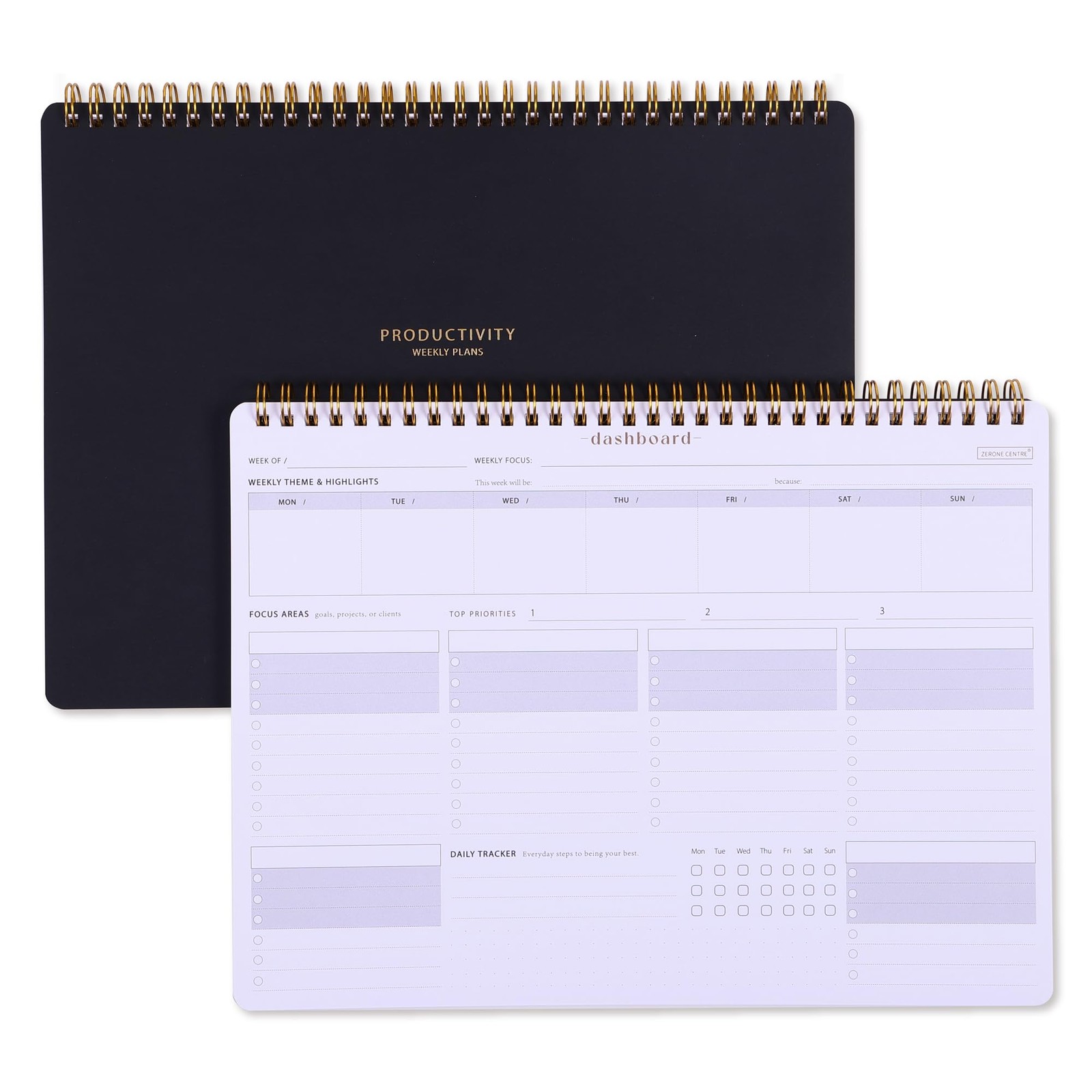 Weekly Desk Planner Monday Start – Dashboard Desk Pad Ideal for Project Manag…