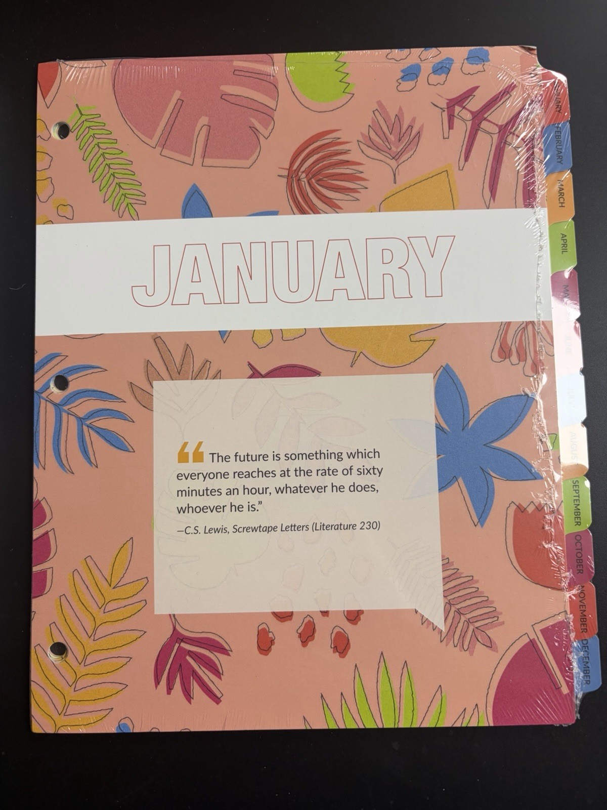 Sonlight Homeschool Planner Undated Academic Organizer Tropical Floral New
