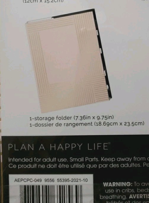 The Happy Planner Blushin’ It Classic Planner Companion Accessories 63 Pieces