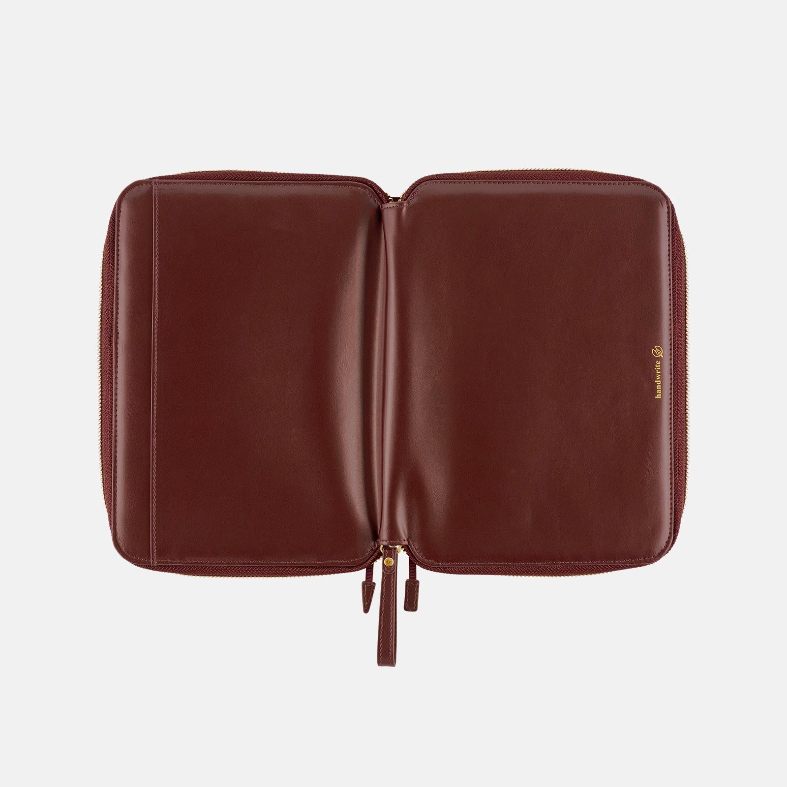Hobonichi Techo Single Color Amarone A5 Cousin Zippers Cover Wine Red Japan