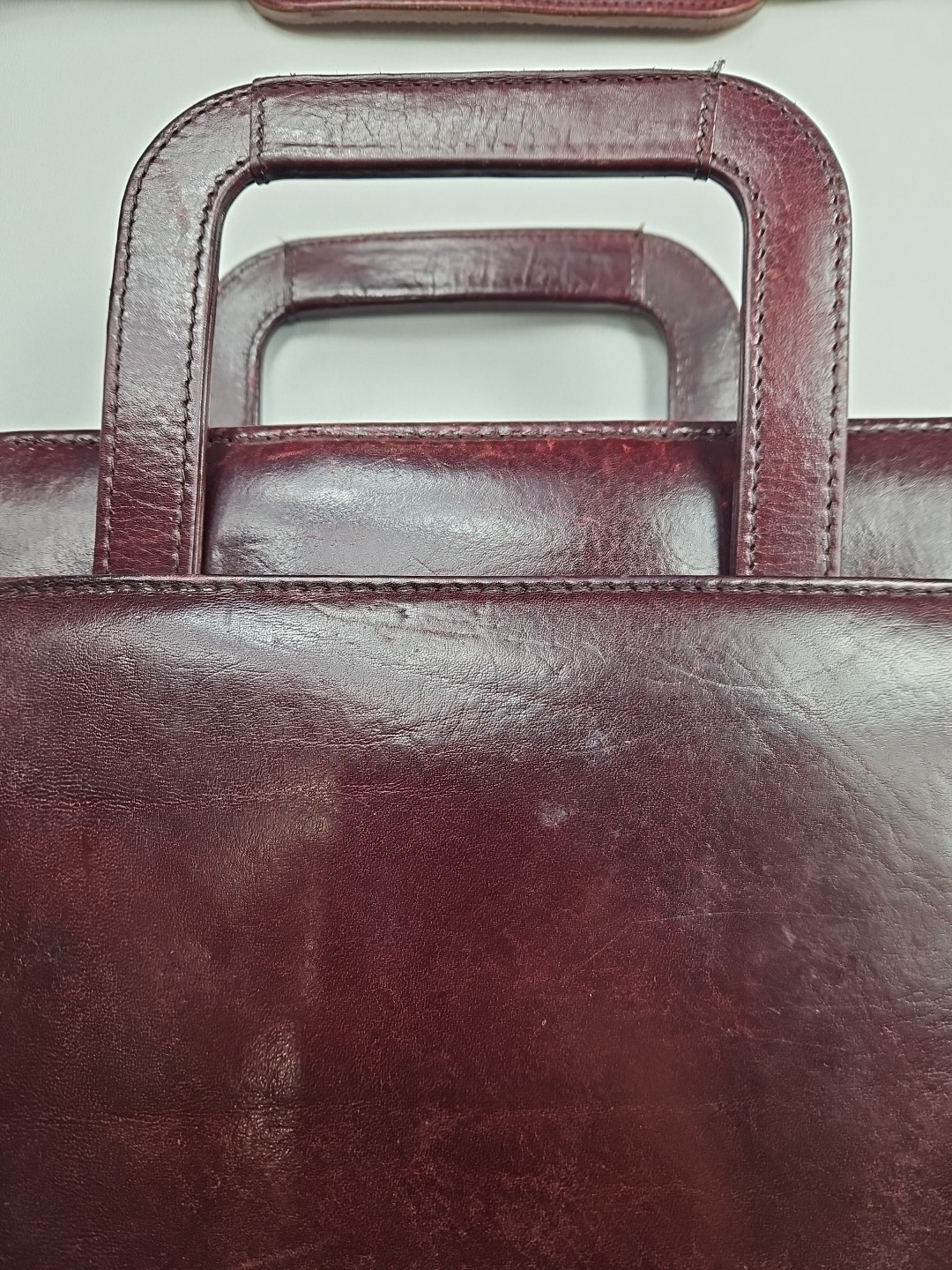 Vtg Franklin Covey 7 Ring Binder Planner Organizer Handles Zip Tote Strap