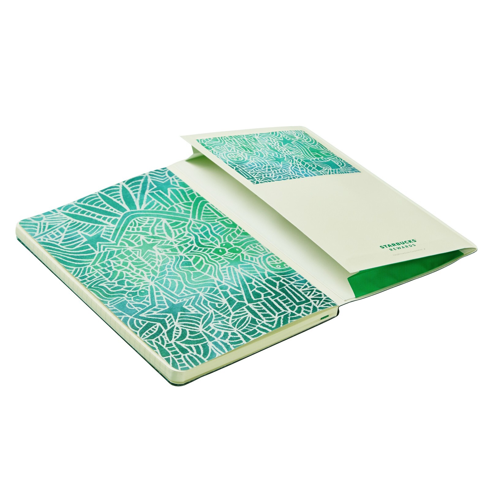 Starbucks Moleskine Notebook 2025 Shogo Ota Design Green Softcover Japan NEW