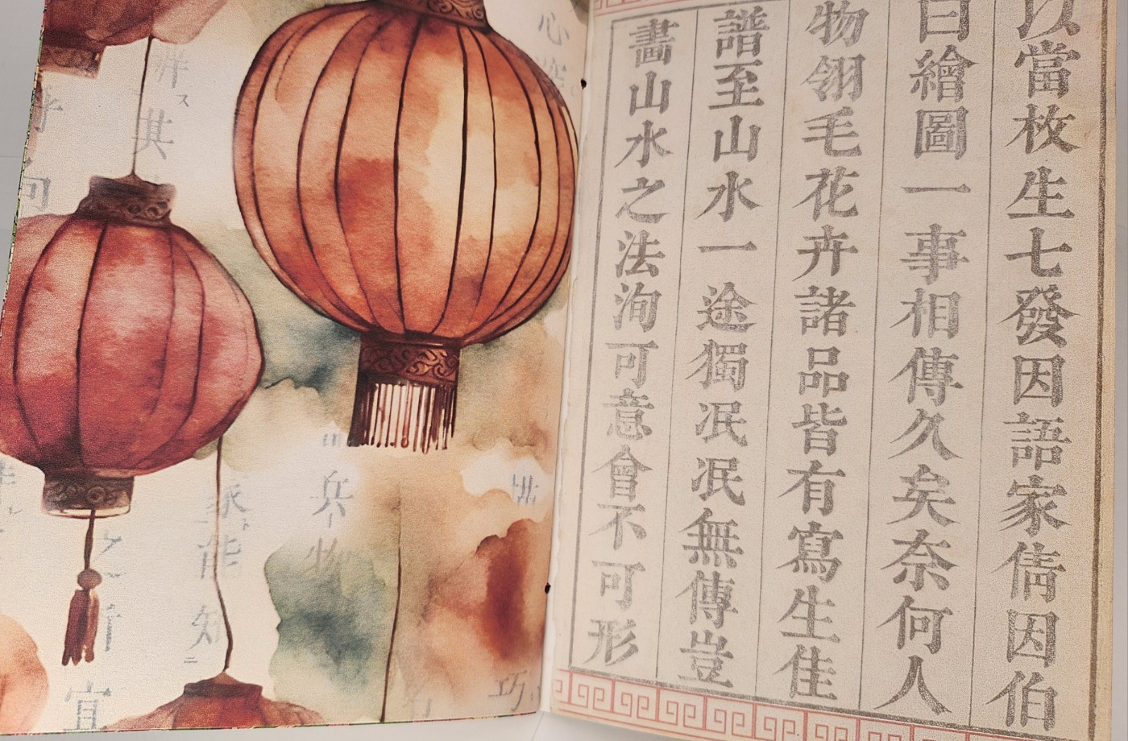 “ASIAN SPLENDOR” Oriental Japanese Style Junk Journal Vibrant Images 40pg 6″x9″