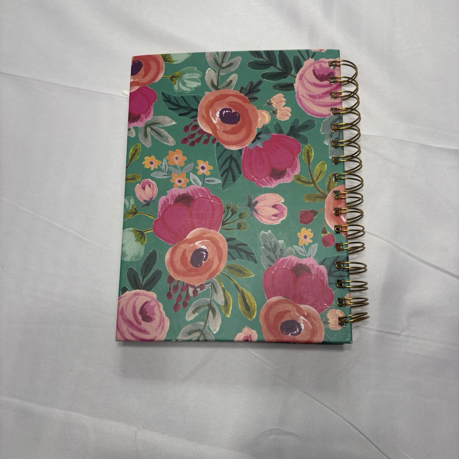 New 2020 Greenroom Journal Recycled Notebook Spiral Bound Floral Hardcover