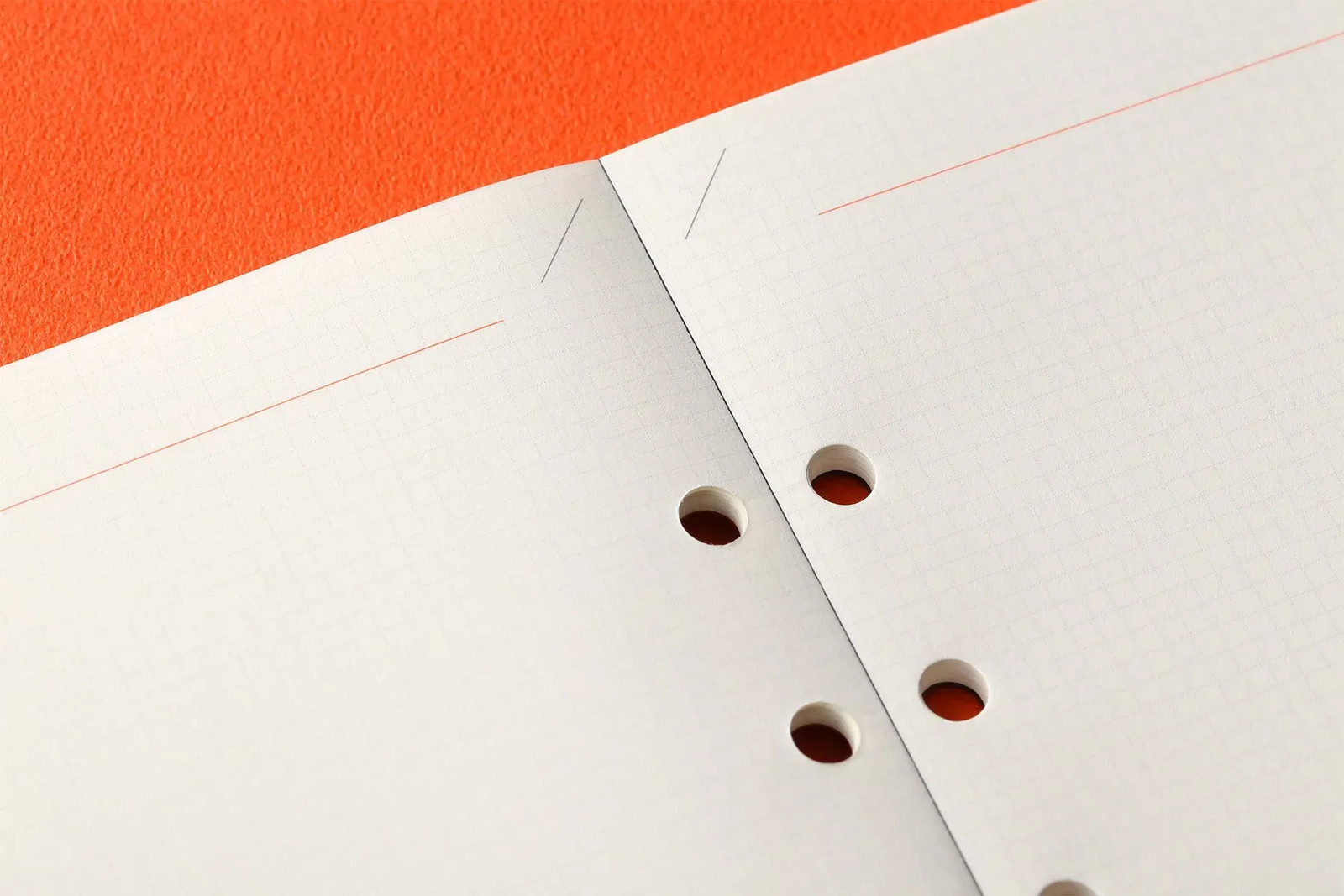 Japan NEW DESIGNPHIL MIDORI A5 PLOTTER Memo Pad Refill 2mm Grid 777164
