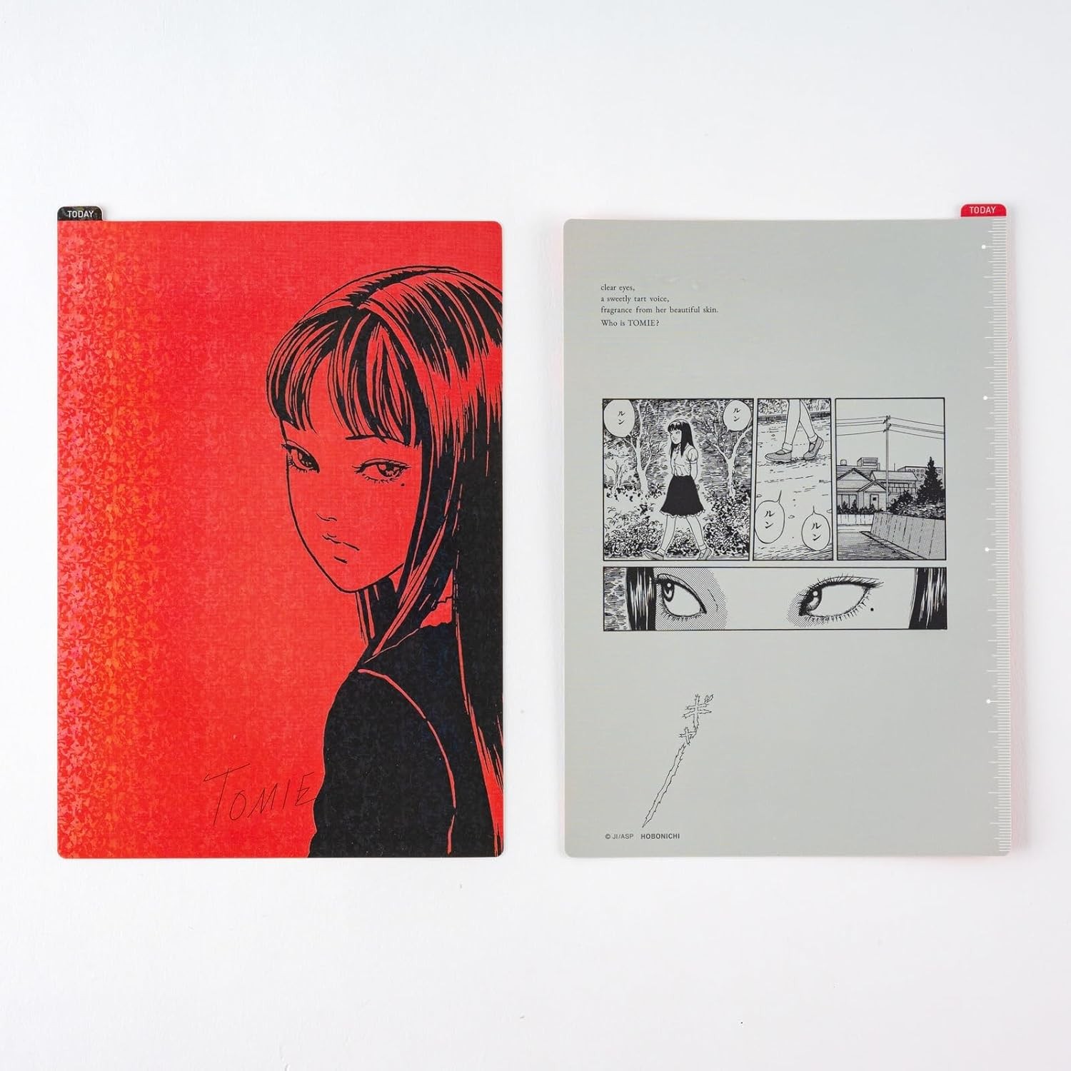 Junji Ito TOMIE Hobonichi 4pc Set 2026 Weeks Planner Pencil Board Stamp Japan
