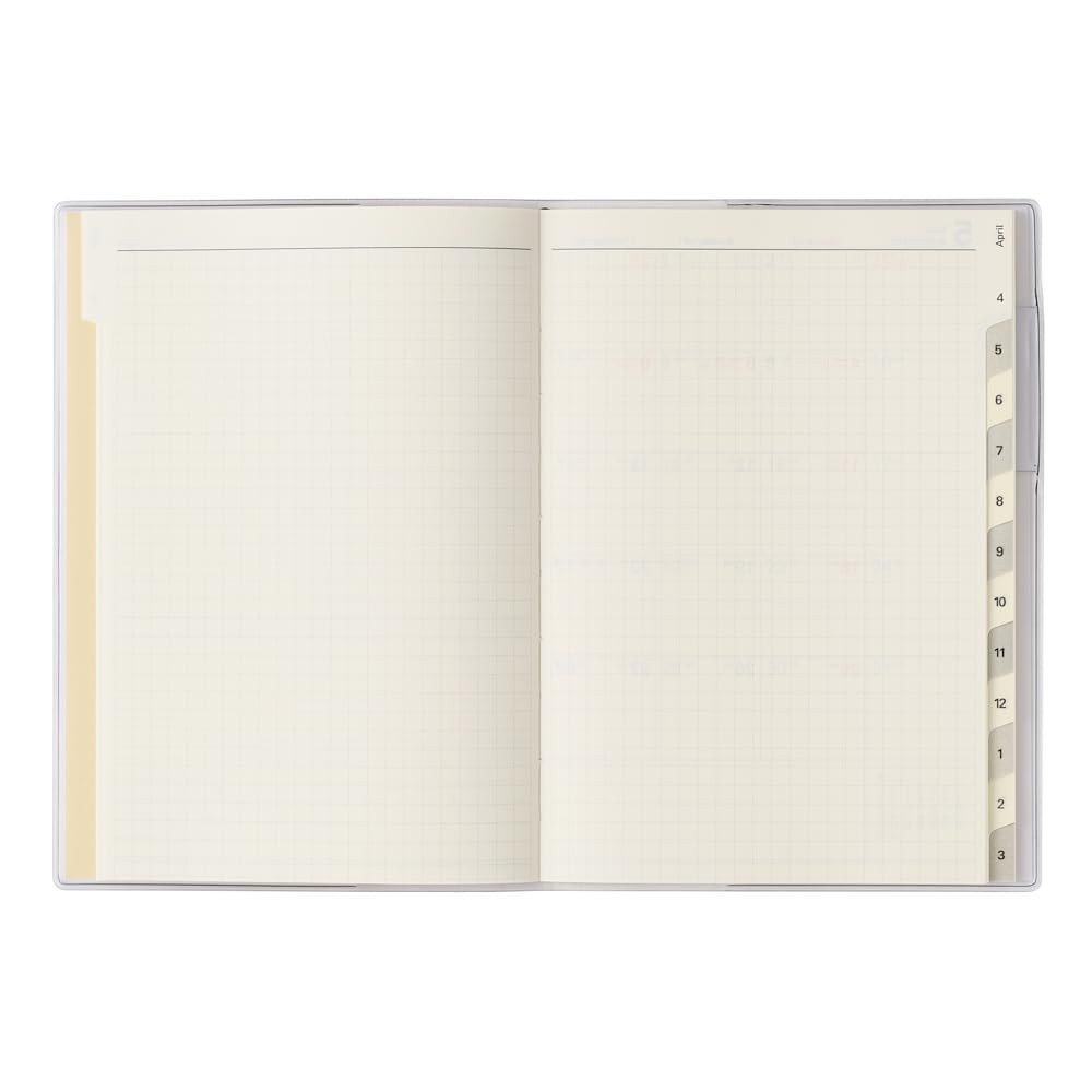 Nolty April Start Pagem Monthly B6 Aida Memo Pink