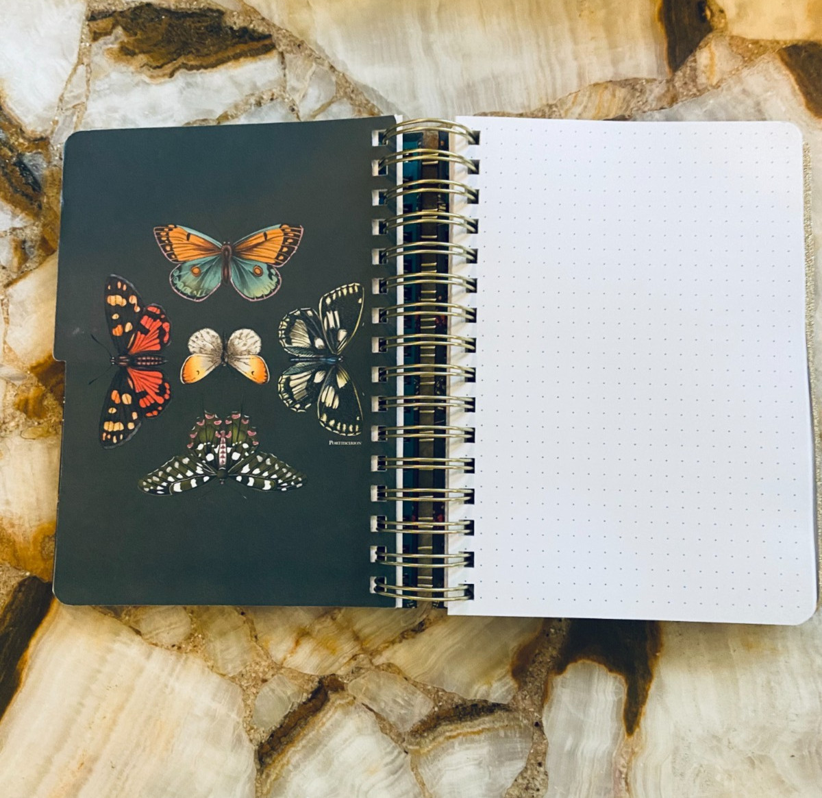 C.R.GIBSON~Portmeirion~Botanic Garden Harmony~Twin Wire~3-in-1 Notebook