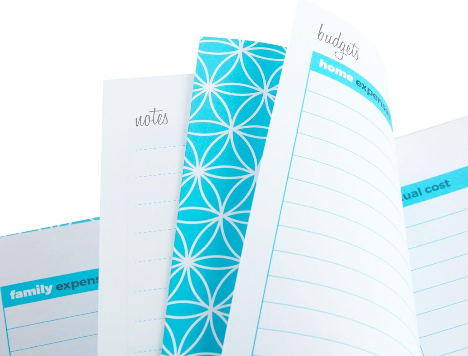Budget Planner 2026-8 x 10 In, Blue – Expense Tracker Notebook – Bill Organizer
