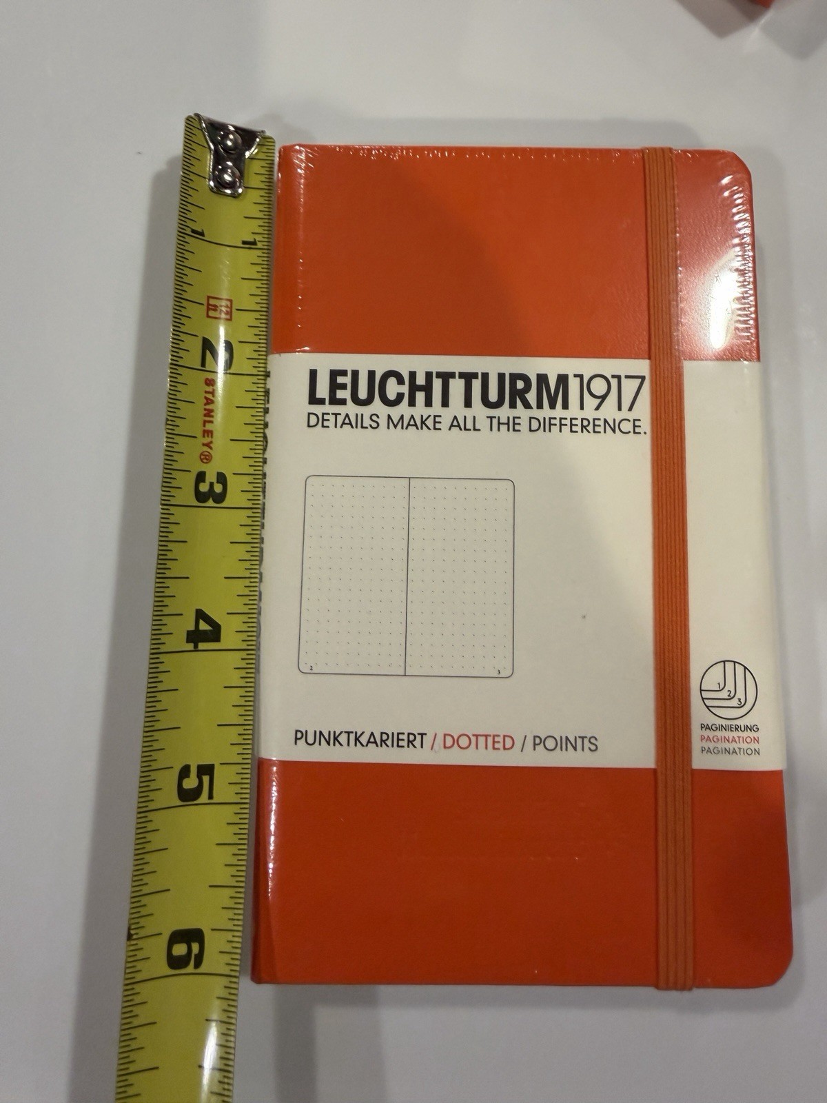 Orange Notebook, Blank – Siemens Healthineers Logo