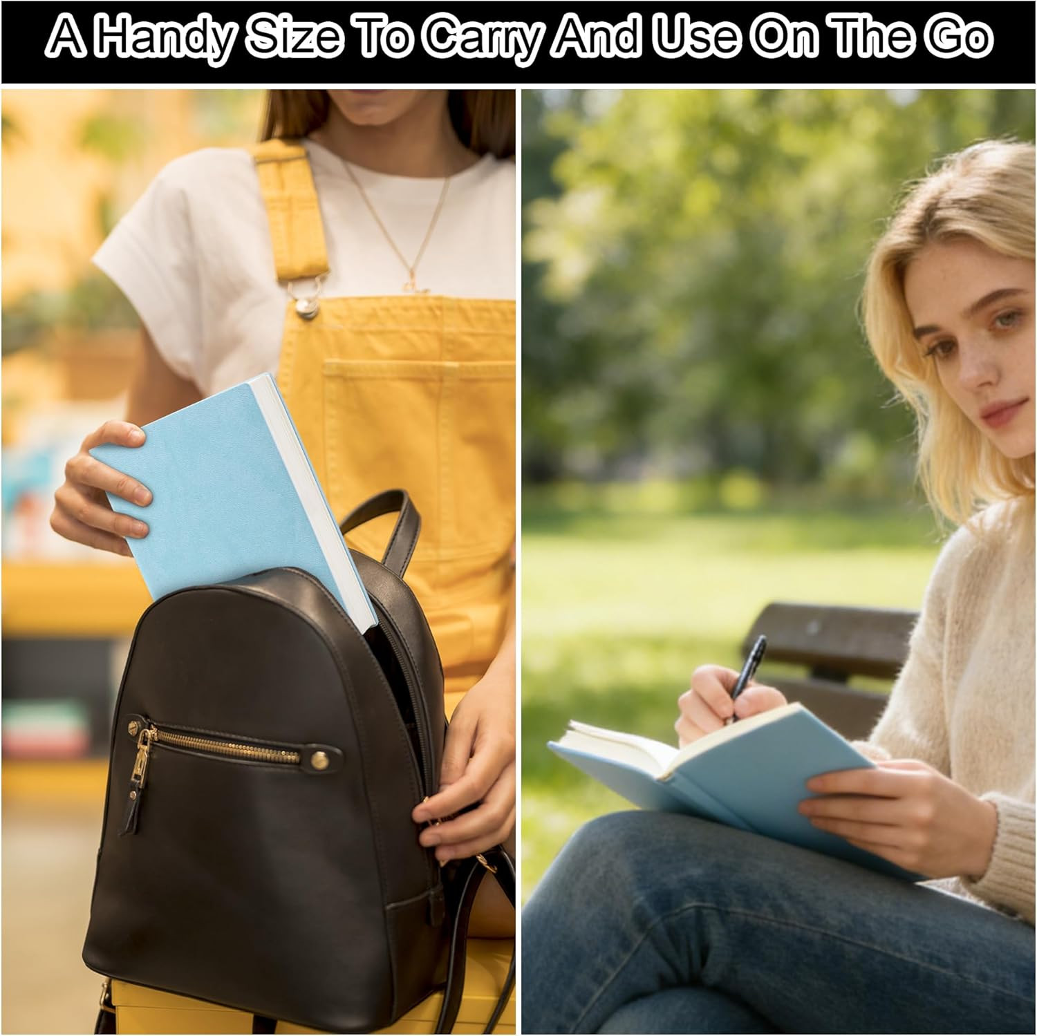 Thick Blank Journal Notebook400Pages Sketch Book Blank Journal Unlined No Lines