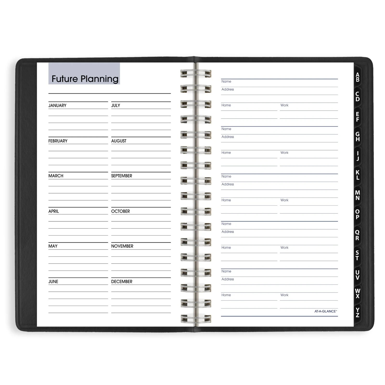 AT-A-GLANCE DayMinder 2026 Weekly Appointment Book Planner Black(G250-00)