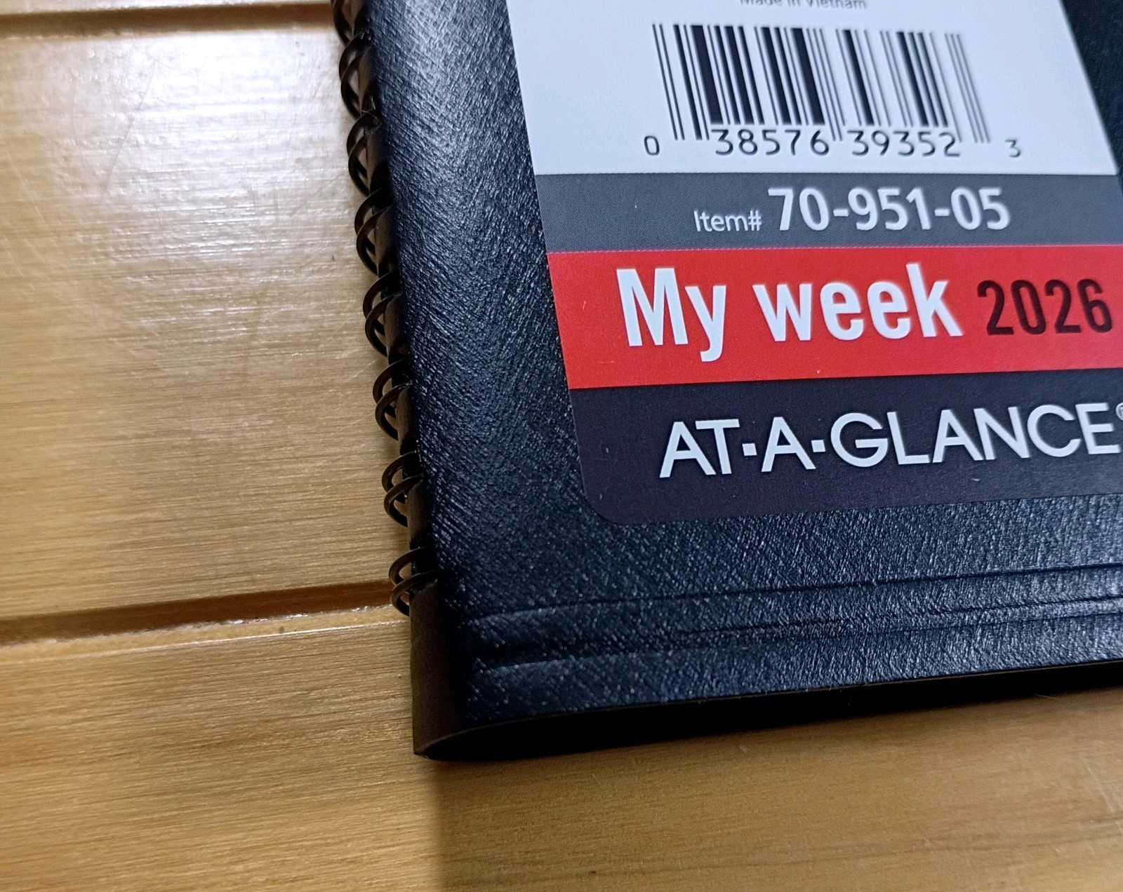 2026 AT-A-GLANCE My Week Item #70-951-05 New.