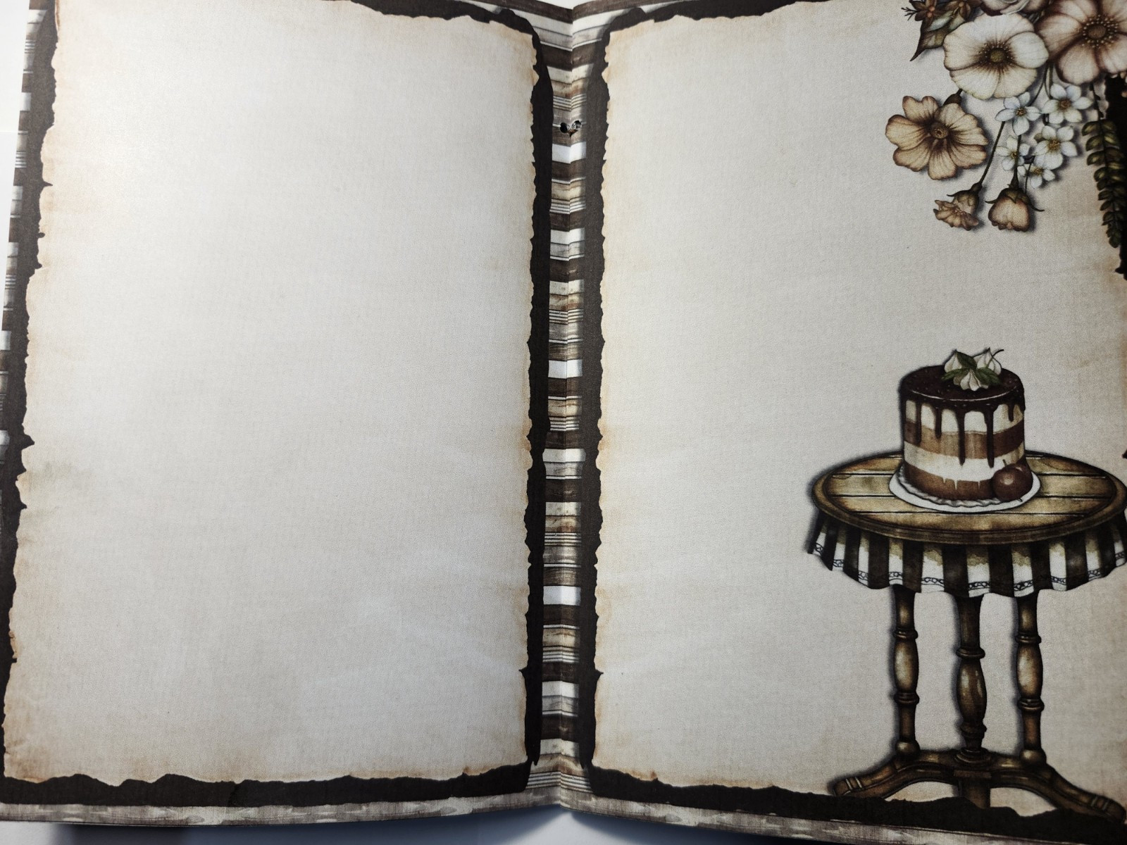 Junk Journal Blank Booklet “COFFEE CAFE” ESPRESSO MOCHA LATTE CAPPUCCINO