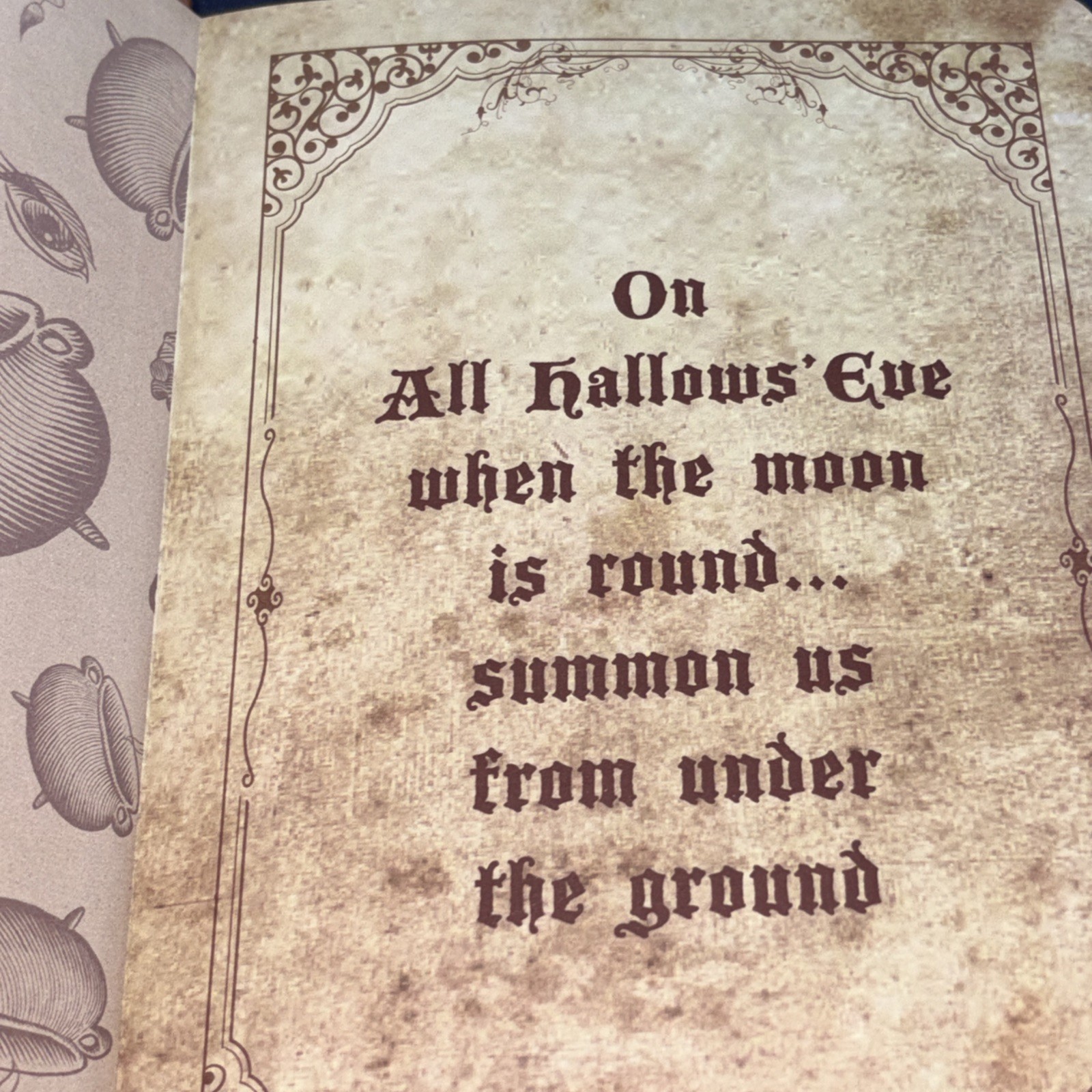 Disney Hocus Pocus 1693 Leatherbound Journal Notebook Spell Book New Unused