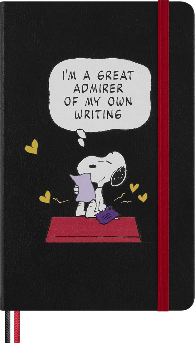 Peanuts-Snoopy Limited Edition Notebook | Moleskine Journal New Ruled 176 Pages