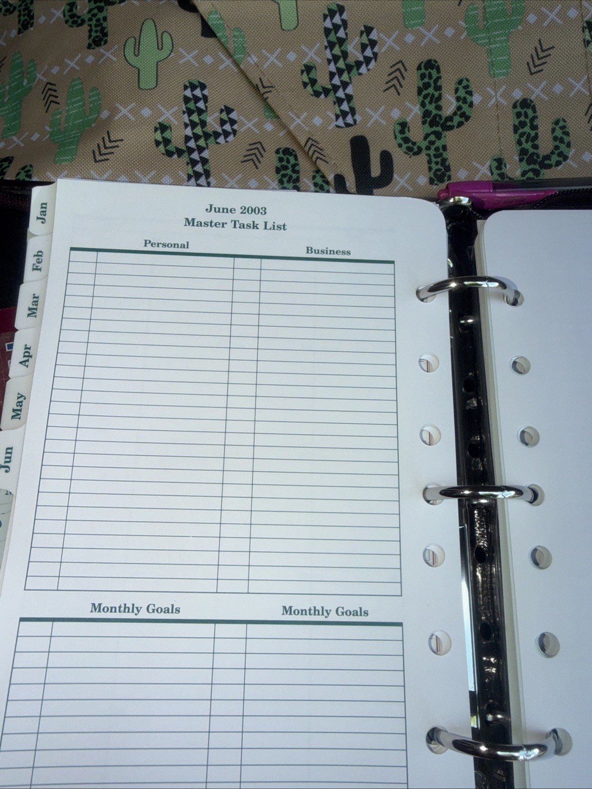Dayrunner Personal Organizer Planner Vintage 2003 Classic Edition Burgundy Zip
