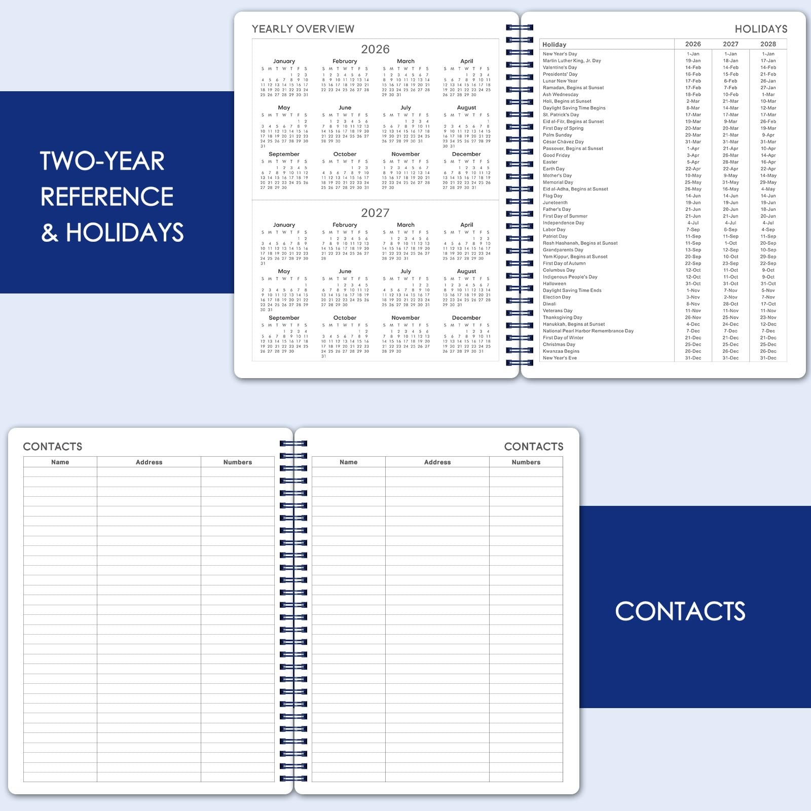 Planner 2026-2027 – Weekly and Monthly Planner 2026-2027 (Jul 2026 – Jun 2027…