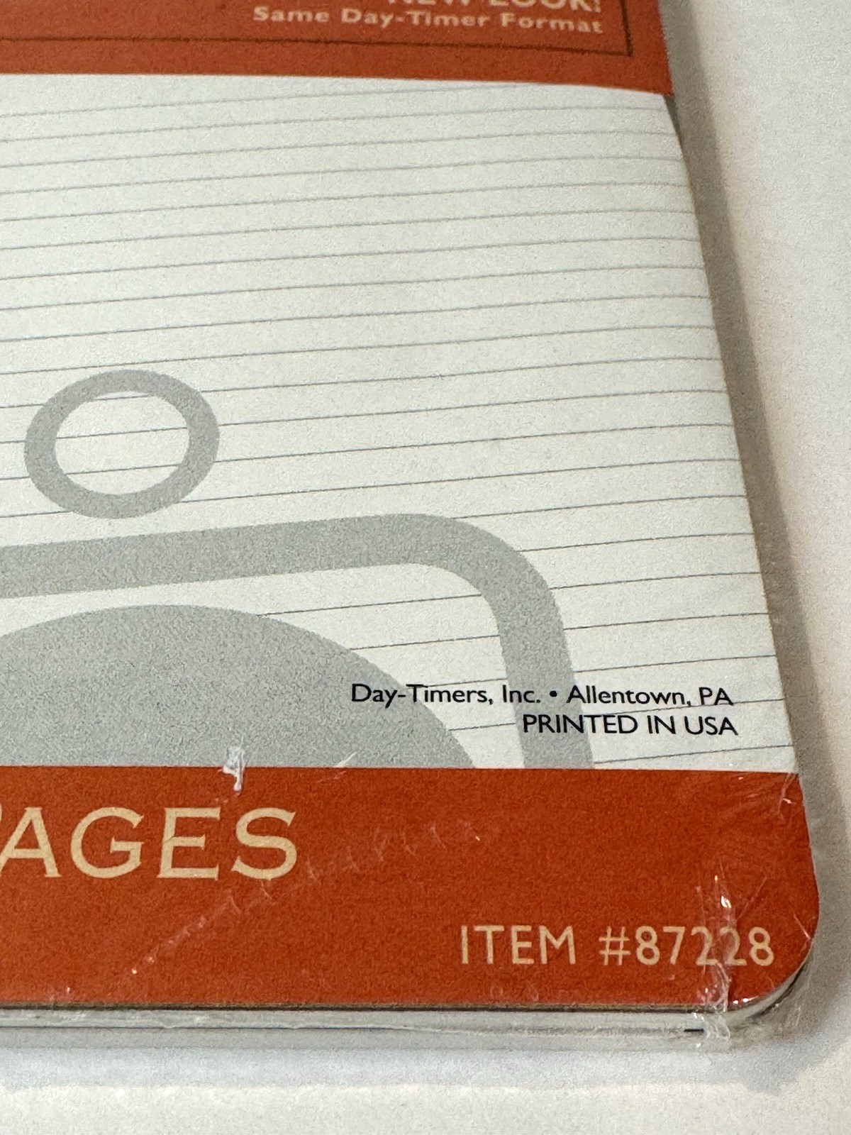 VTG Daytimer 1994 Refills Lot Lined Pages Project Contact Pages Blank Tabs NOS