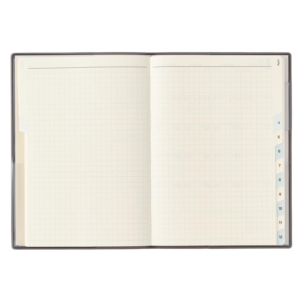 NOLTY Planner 2026 B6 Monthly Access 2 Black 6479