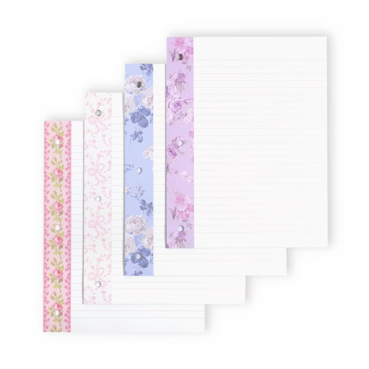 LoveShackFancy x Target – Yoobi Filler Paper Wide ruled- multi color
